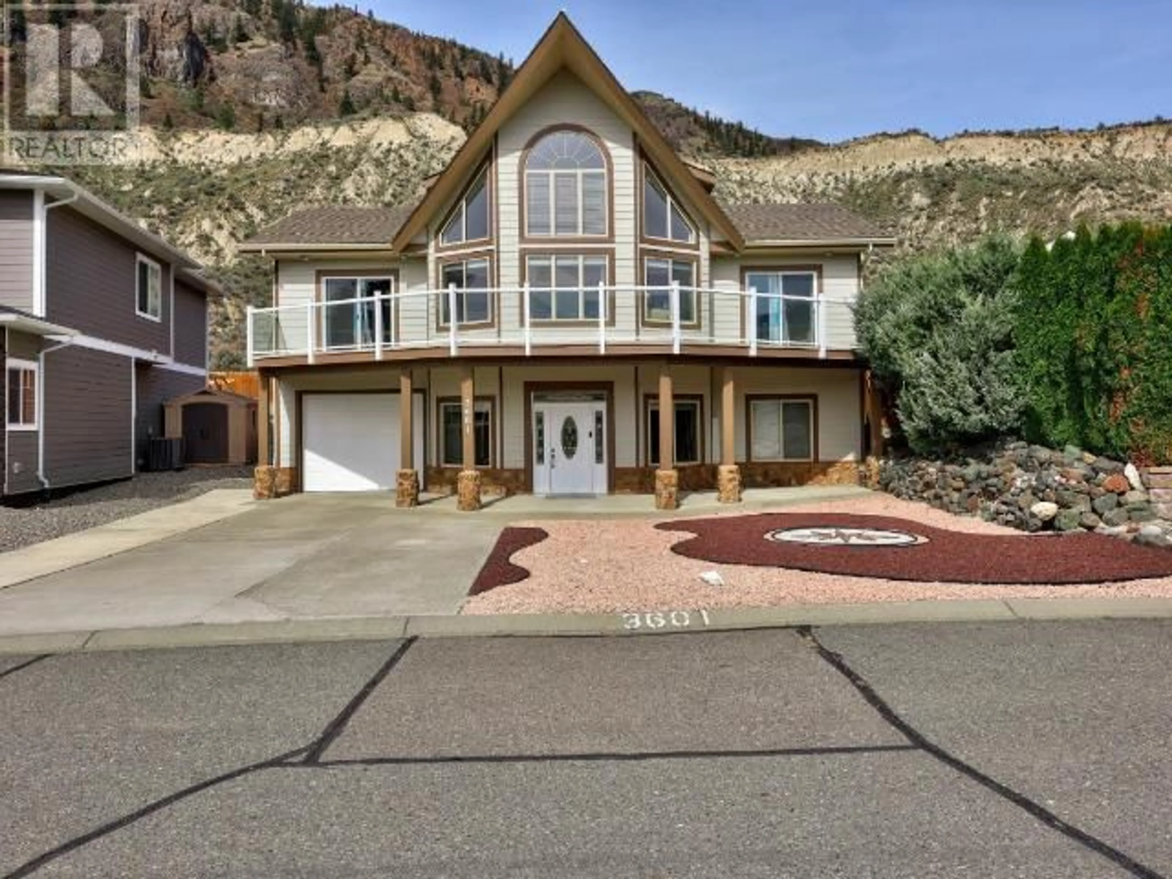 Home with vinyl exterior material, mountain view for 3601 NAVATANEE DRIVE, Kamloops British Columbia V2H1S1