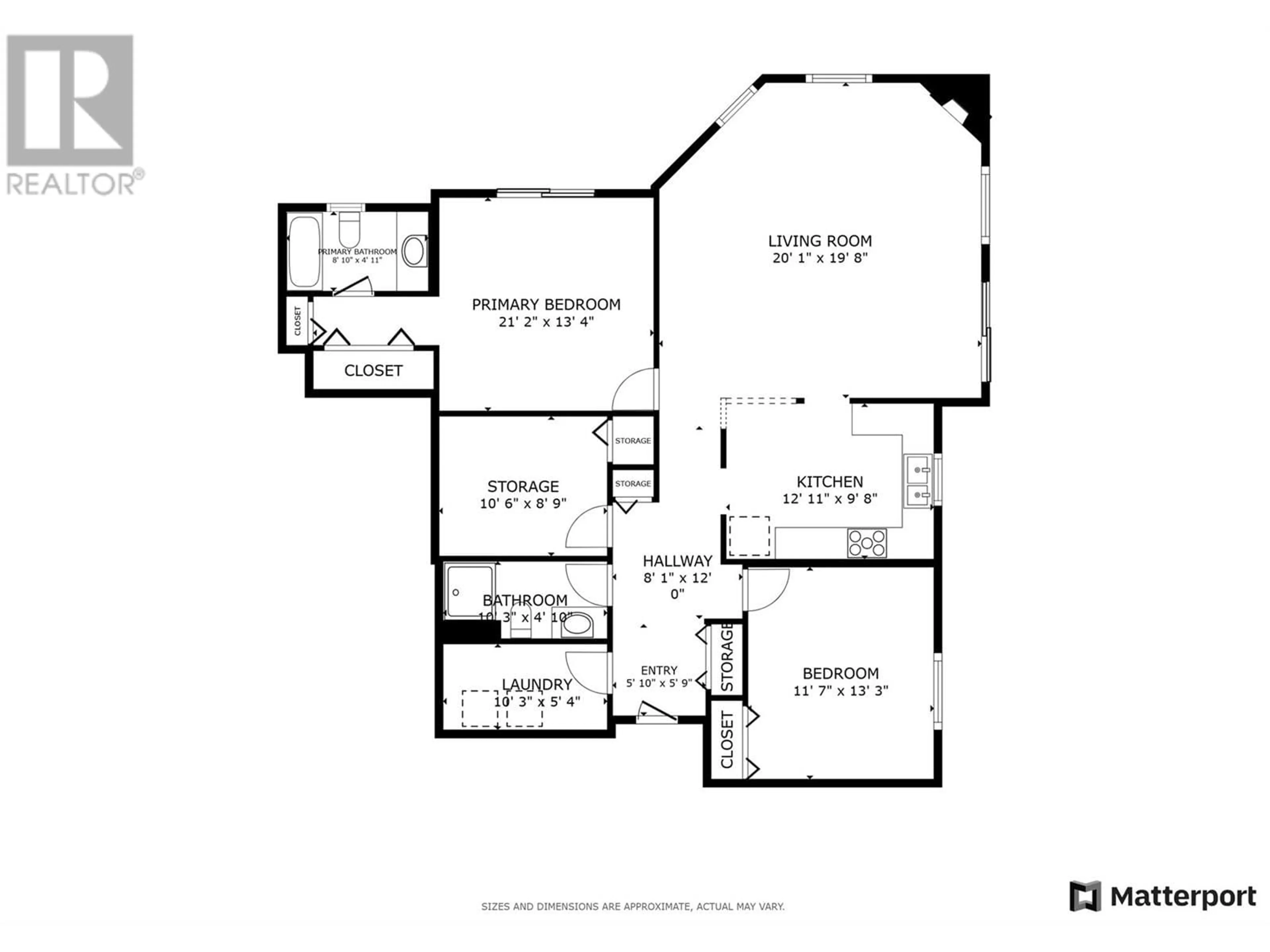 Floor plan for 302 - 1966 DURNIN ROAD, Kelowna British Columbia V1X7Z2