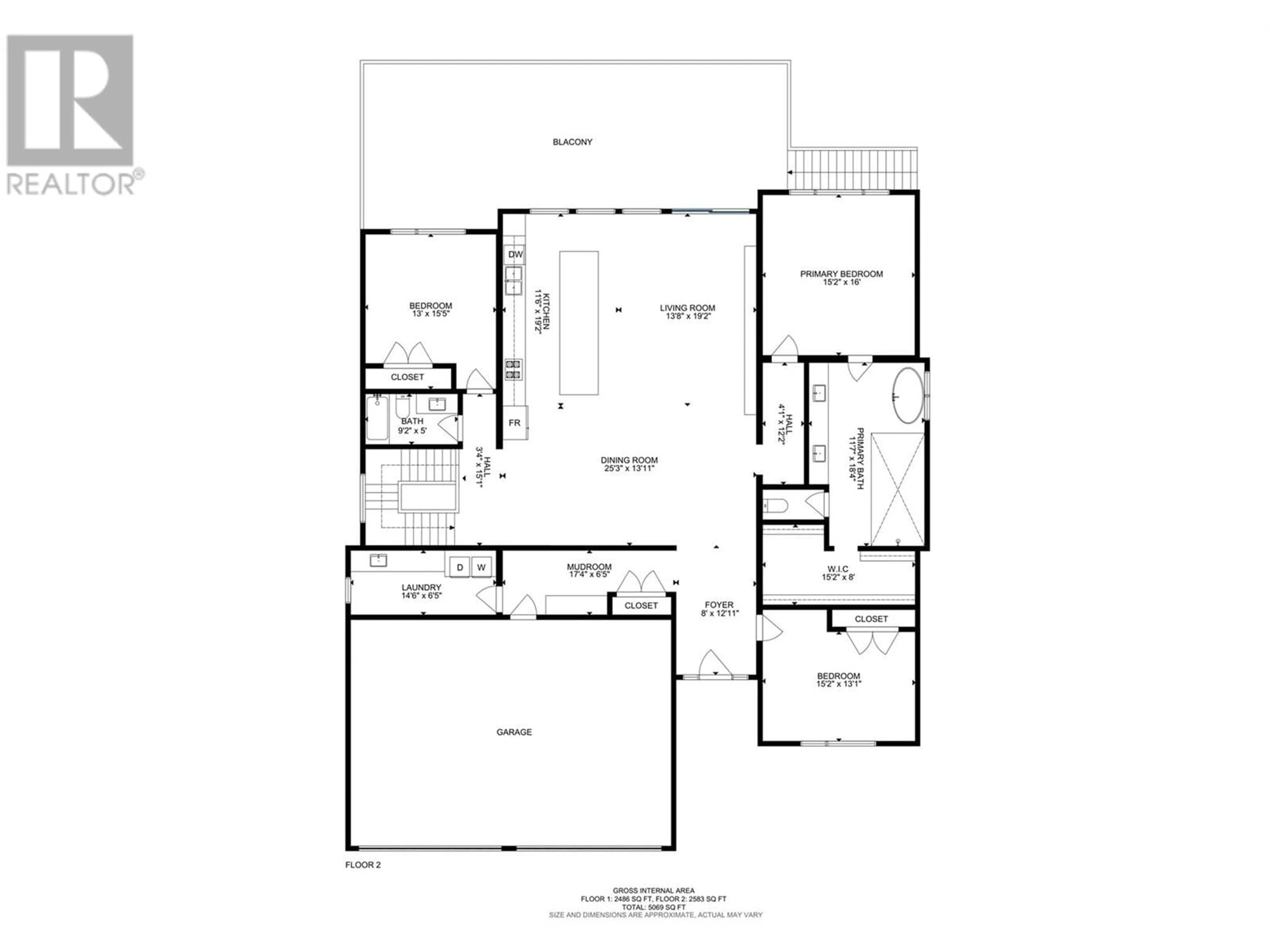 Floor plan for 5546 UPPER MISSION DRIVE, Kelowna British Columbia V1W5M4