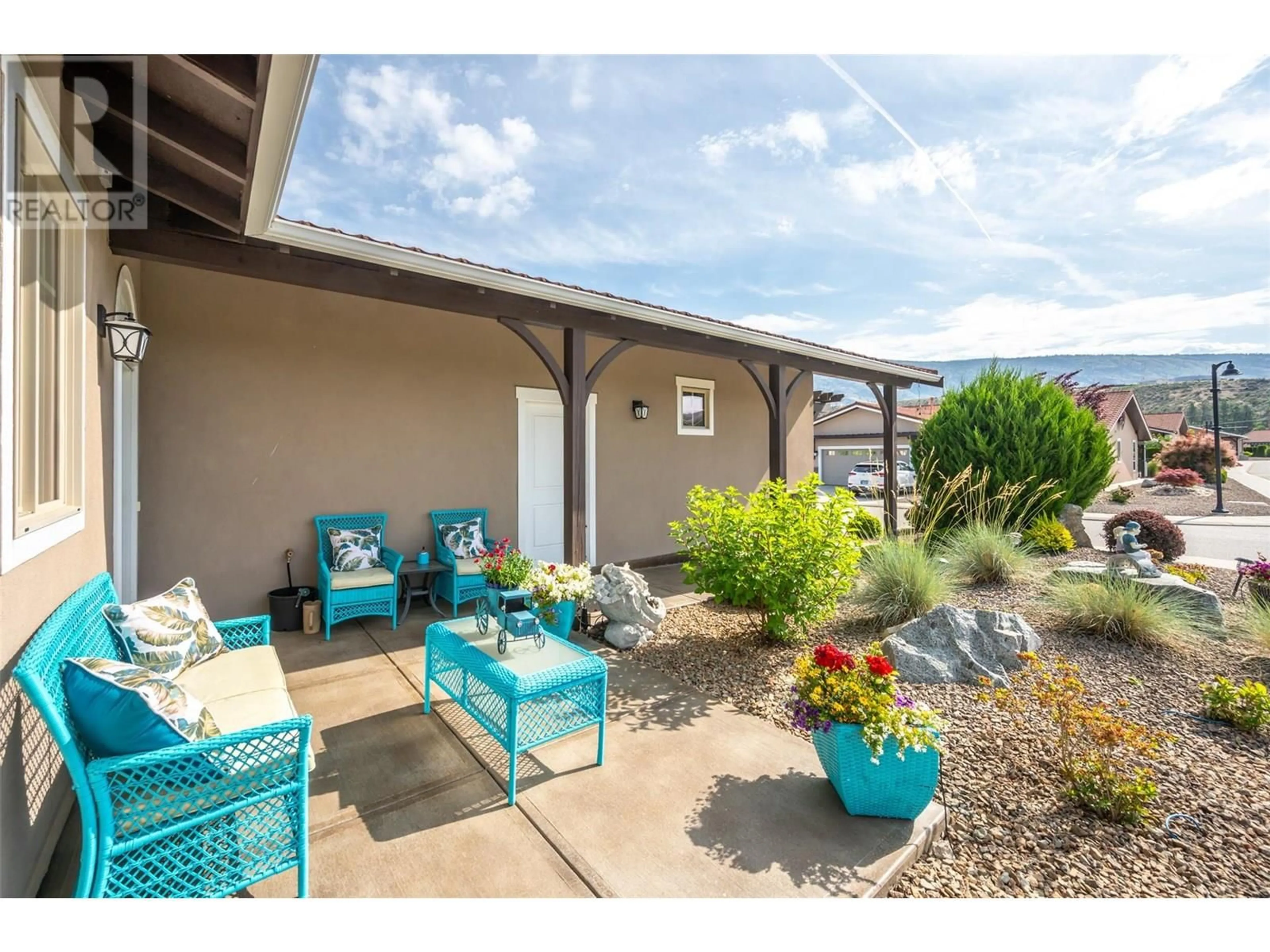 Patio, water/lake/river/ocean view for 1 - 6823 TUCELNUIT DRIVE, Oliver British Columbia V0H1T2