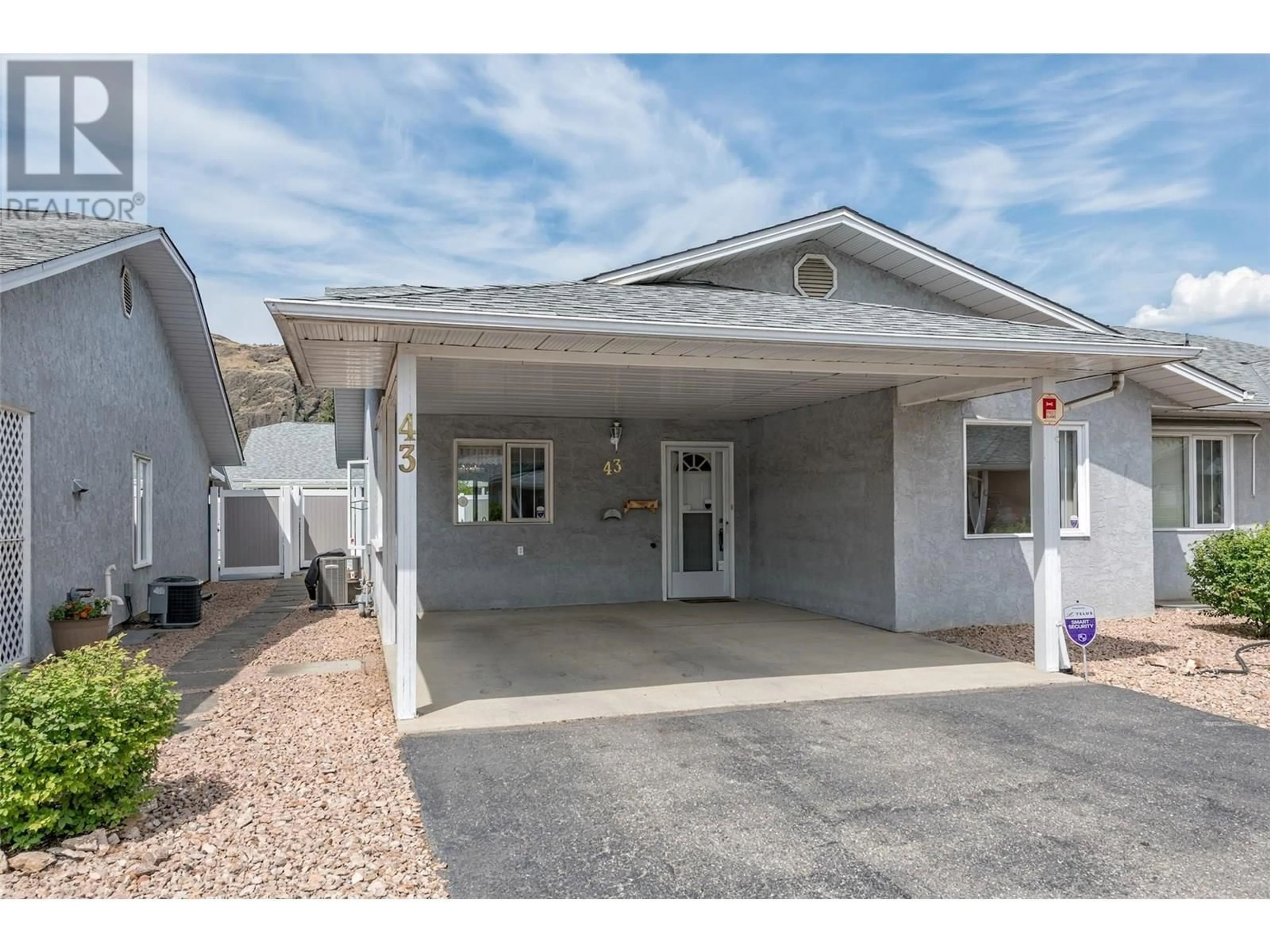 Home with vinyl exterior material, street for 43 - 3900 27TH AVENUE, Vernon British Columbia V1T9E6