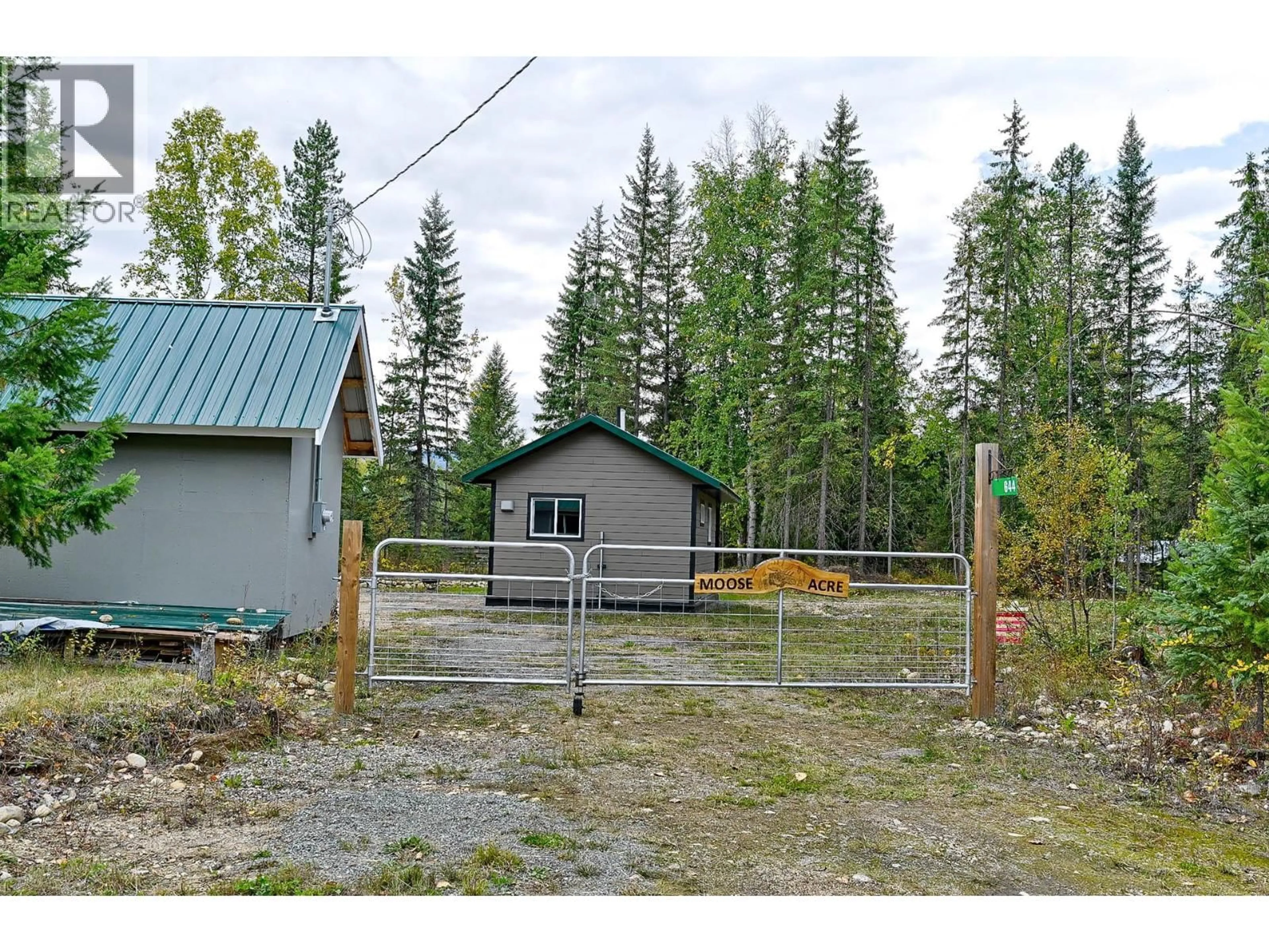 A pic from outside/outdoor area/front of a property/back of a property/a pic from drone, forest/trees view for 644 GROUSE CREEK ROAD, Clearwater British Columbia V0E1N1
