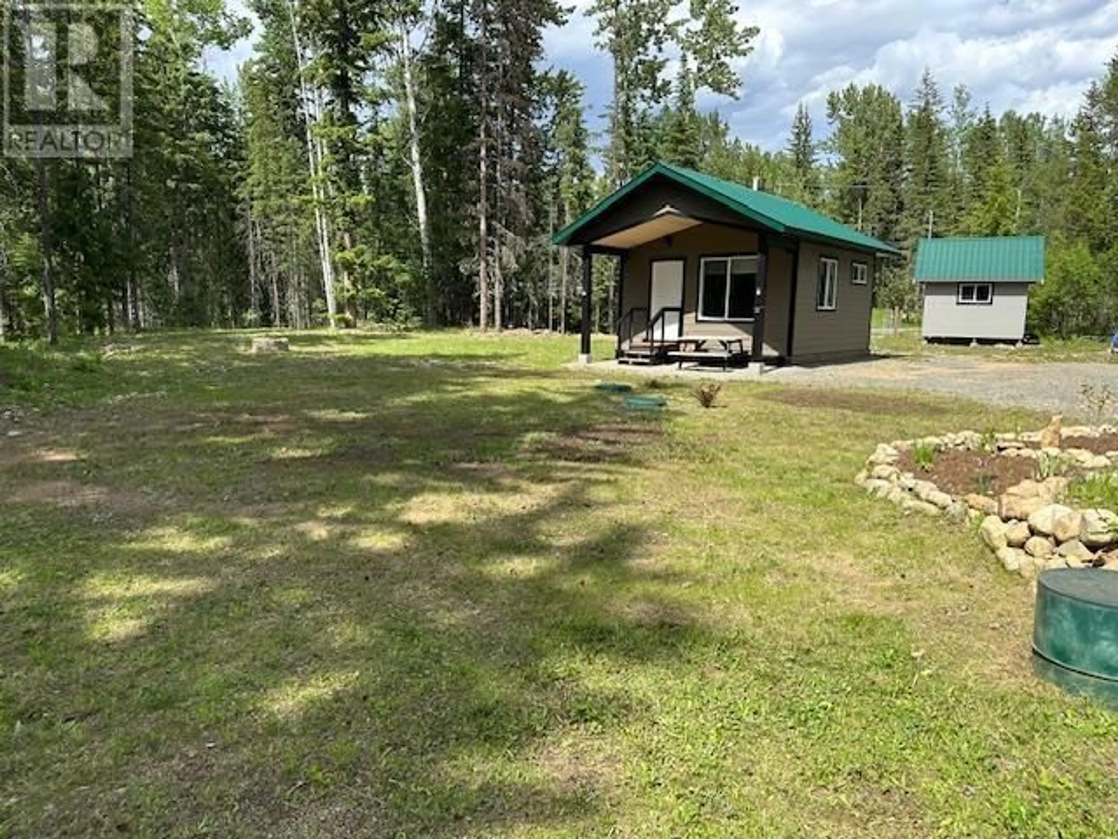 A pic from outside/outdoor area/front of a property/back of a property/a pic from drone, forest/trees view for 644 GROUSE CREEK ROAD, Clearwater British Columbia V0E1N1