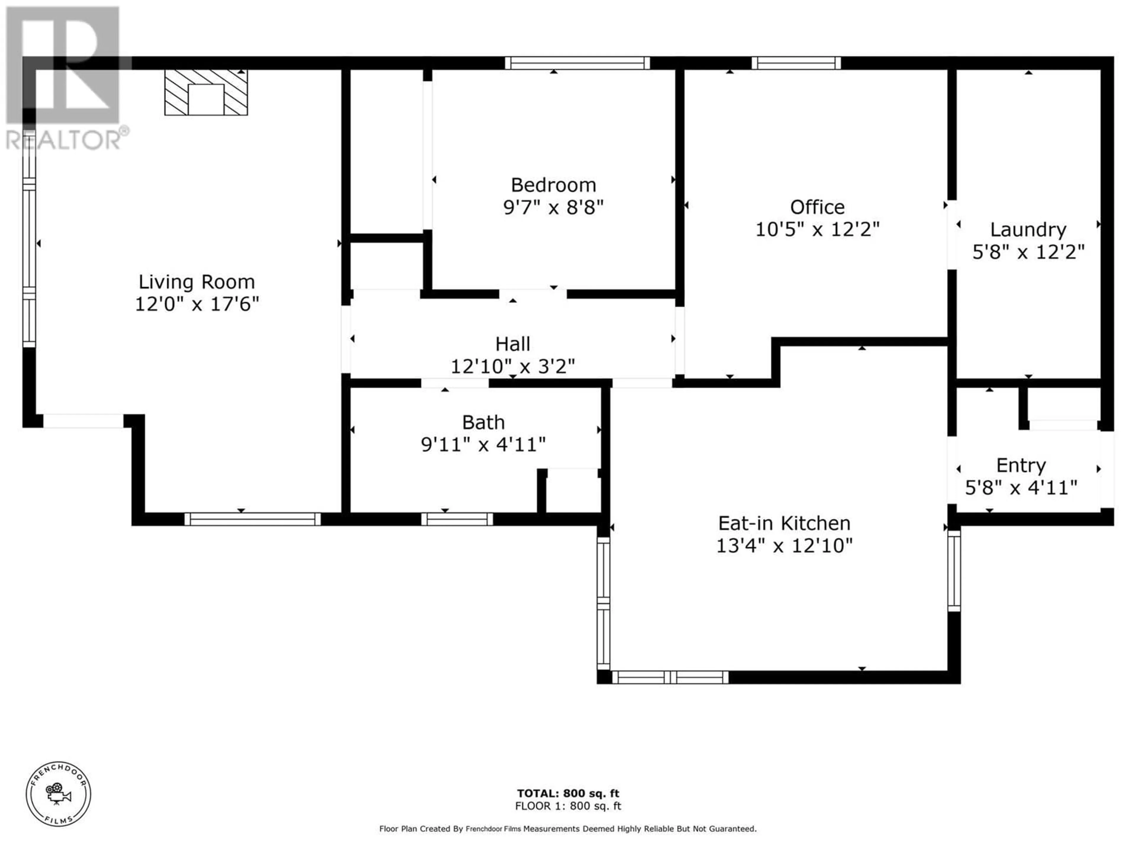 Floor plan for 1851 GRANITE AVENUE, Merritt British Columbia V1K1B8