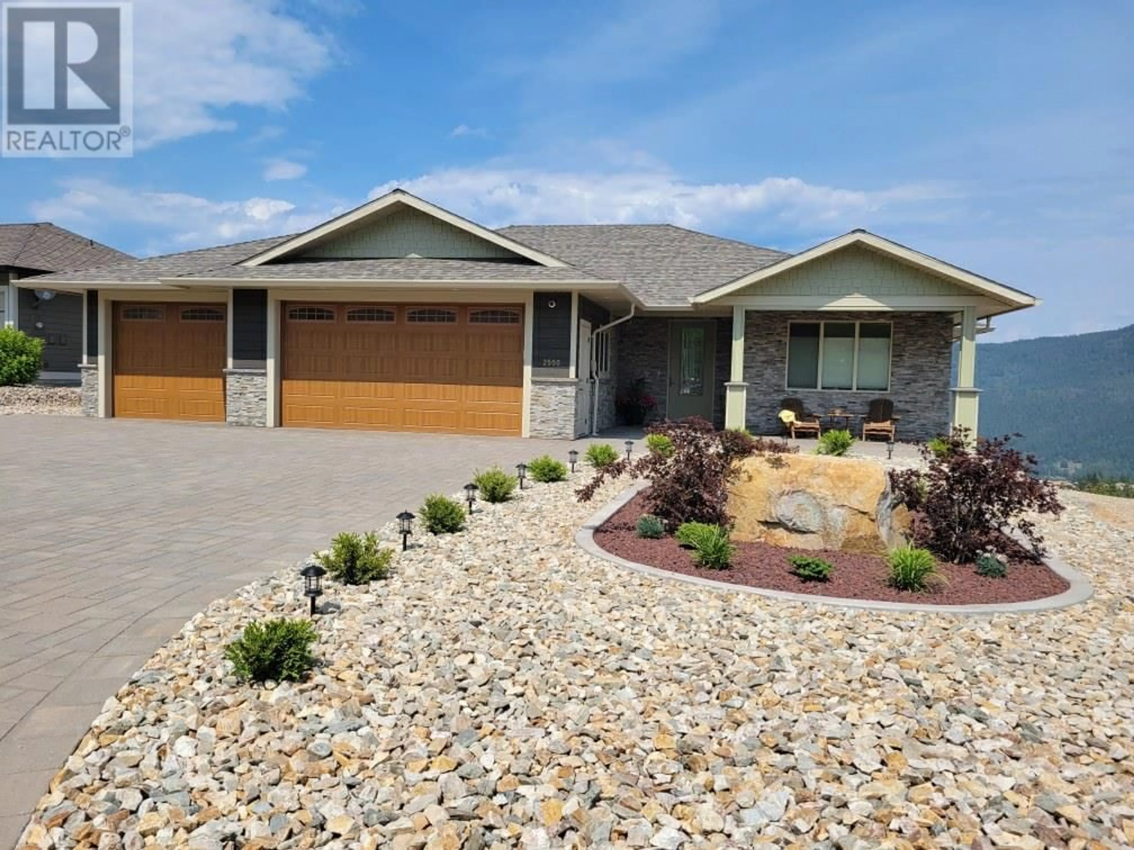 Home with brick exterior material, street for 2550 COPPERVIEW DRIVE, Blind Bay British Columbia V0E1H0