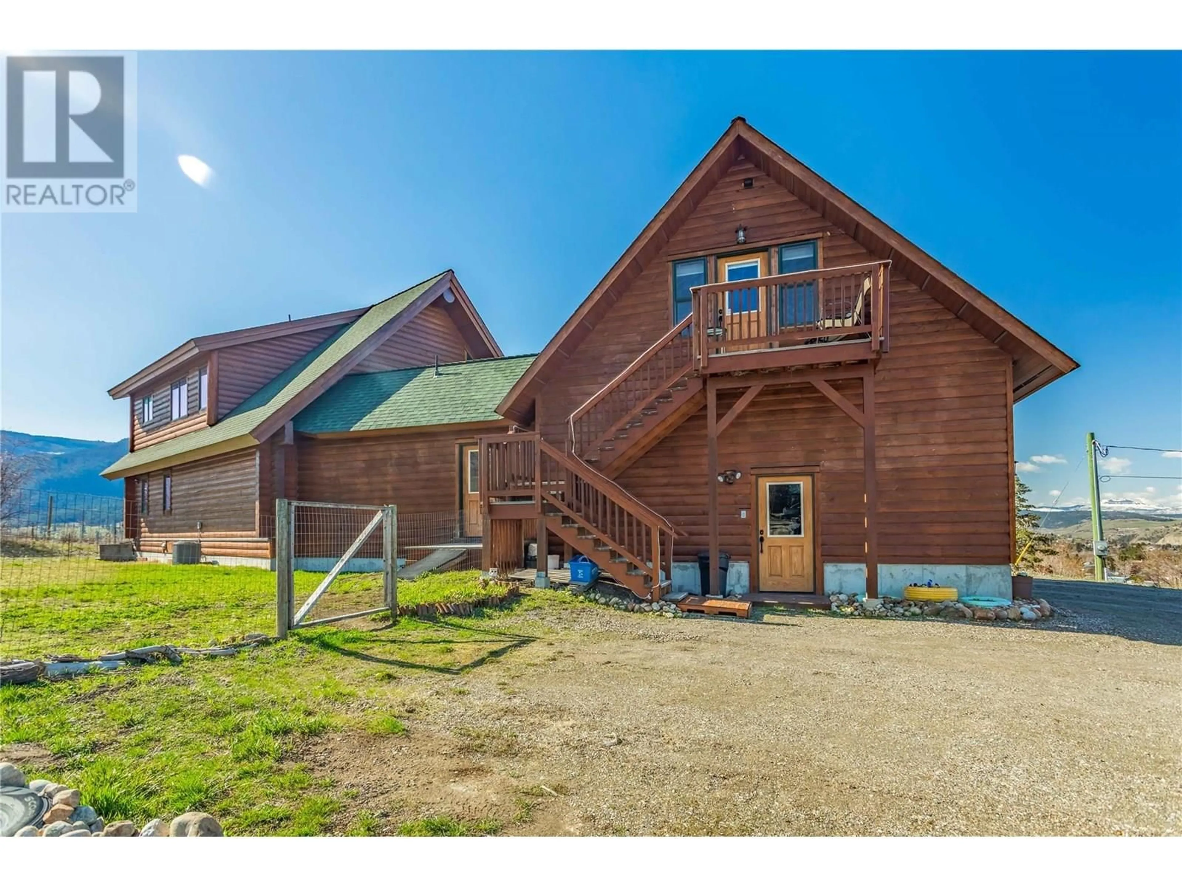 A pic from outside/outdoor area/front of a property/back of a property/a pic from drone, building for 9371 6 HIGHWAY, Coldstream British Columbia V1B3B5