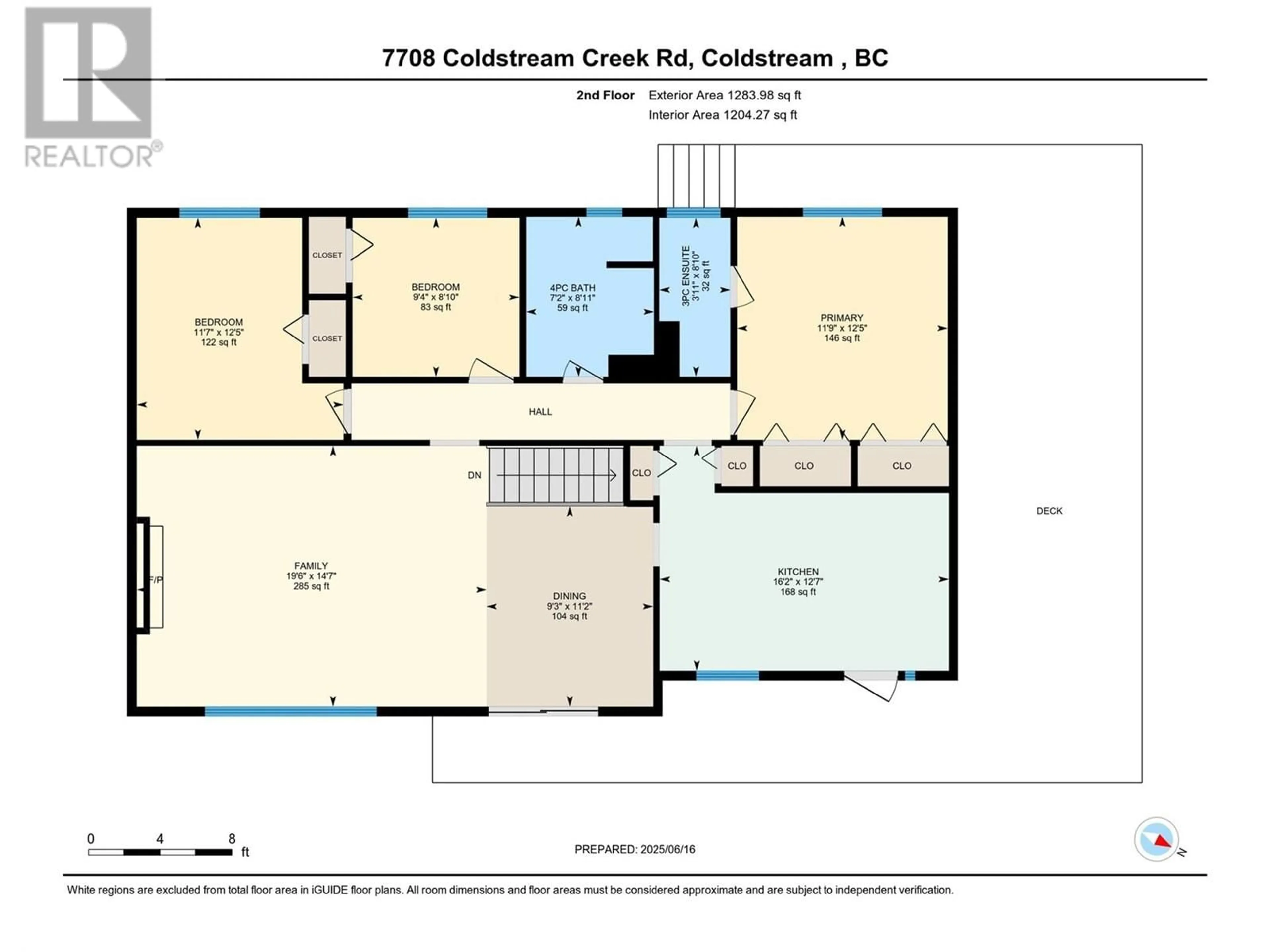Floor plan for 7708 COLDSTREAM CREEK ROAD, Coldstream British Columbia V1B1C7