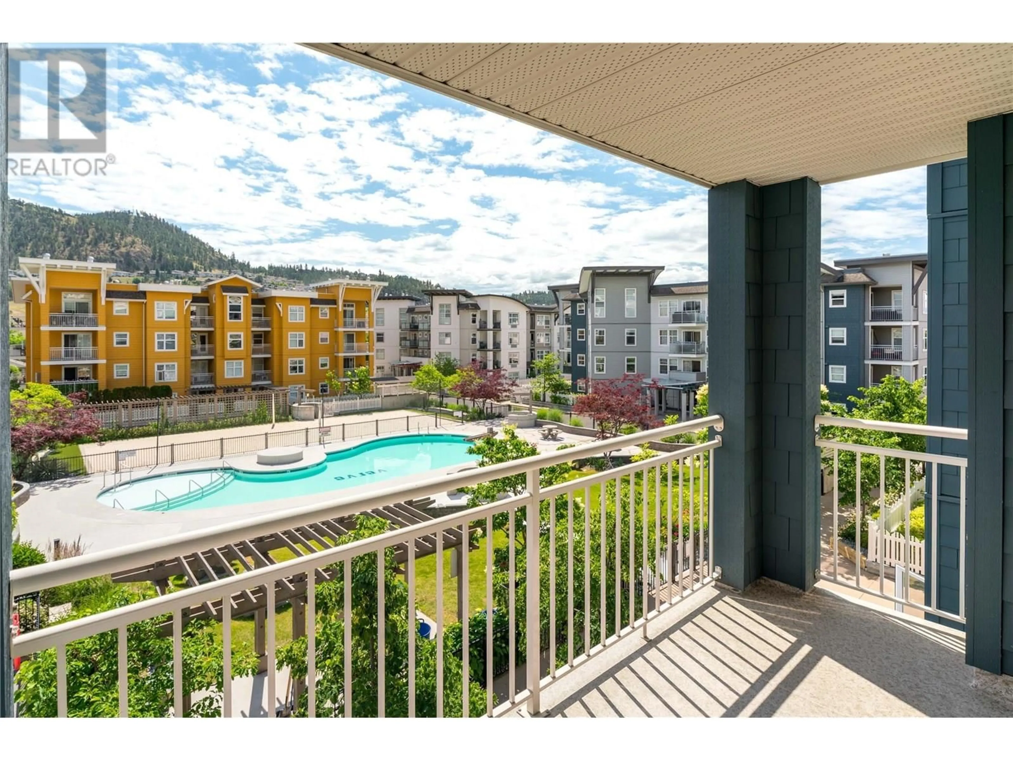 Balcony in the apartment, unknown for 303 - 551 YATES ROAD, Kelowna British Columbia V1V2V1