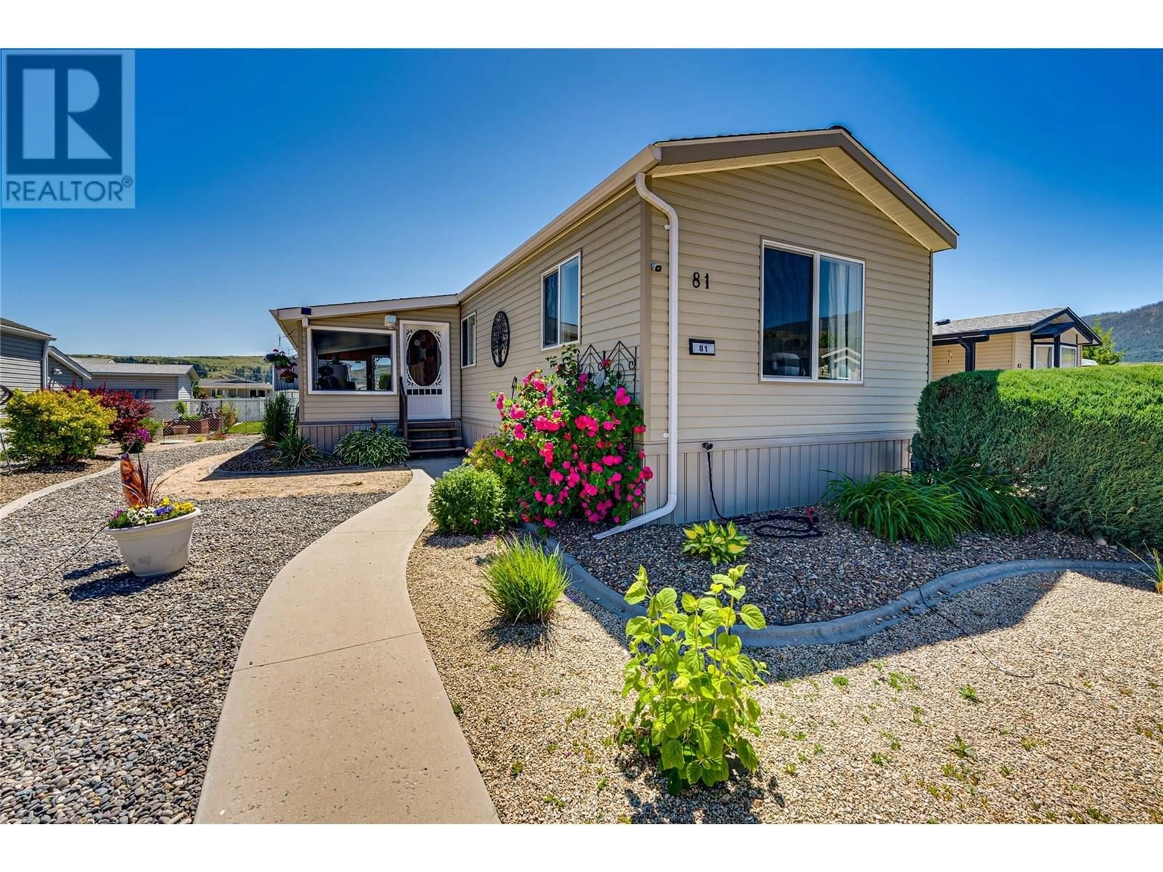 Home with vinyl exterior material, water/lake/river/ocean view for 81 - 12560 WESTSIDE ROAD, Vernon British Columbia V1H1S9