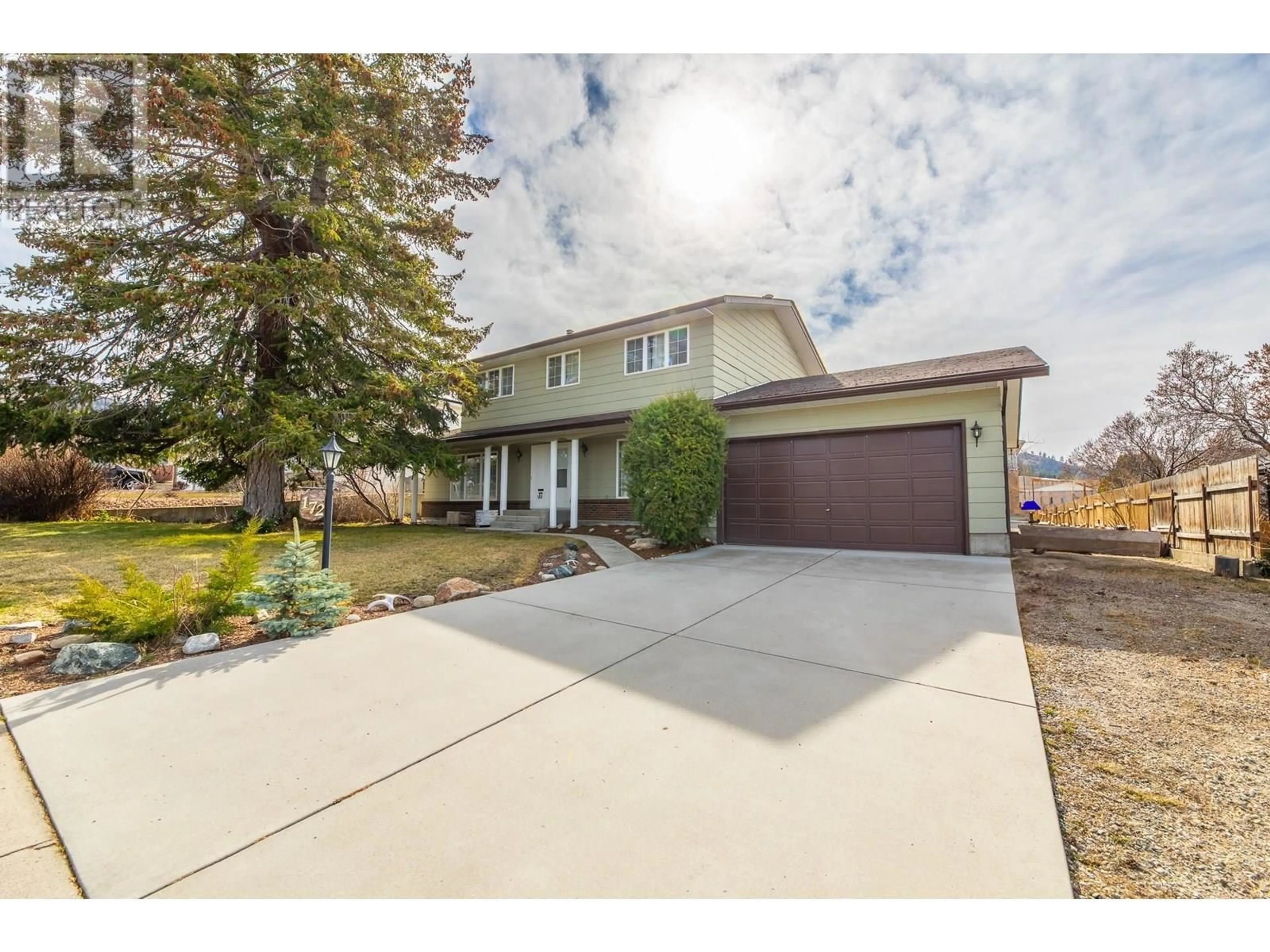A pic from outside/outdoor area/front of a property/back of a property/a pic from drone, street for 172 WESTVIEW DRIVE, Penticton British Columbia V2A7R2