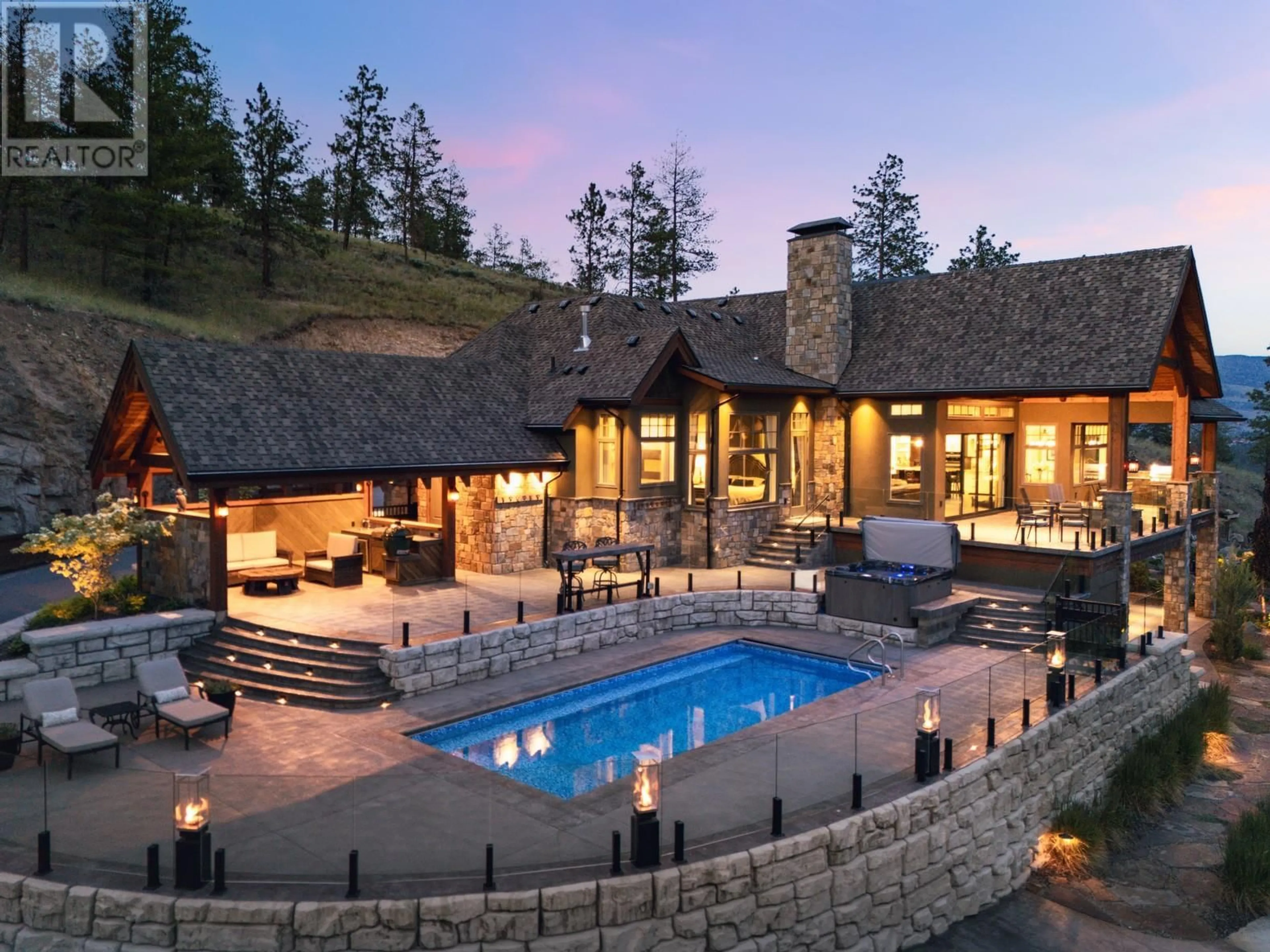 Patio, mountain view for 1710 SHAYLER PLACE, Kelowna British Columbia V1V2R1