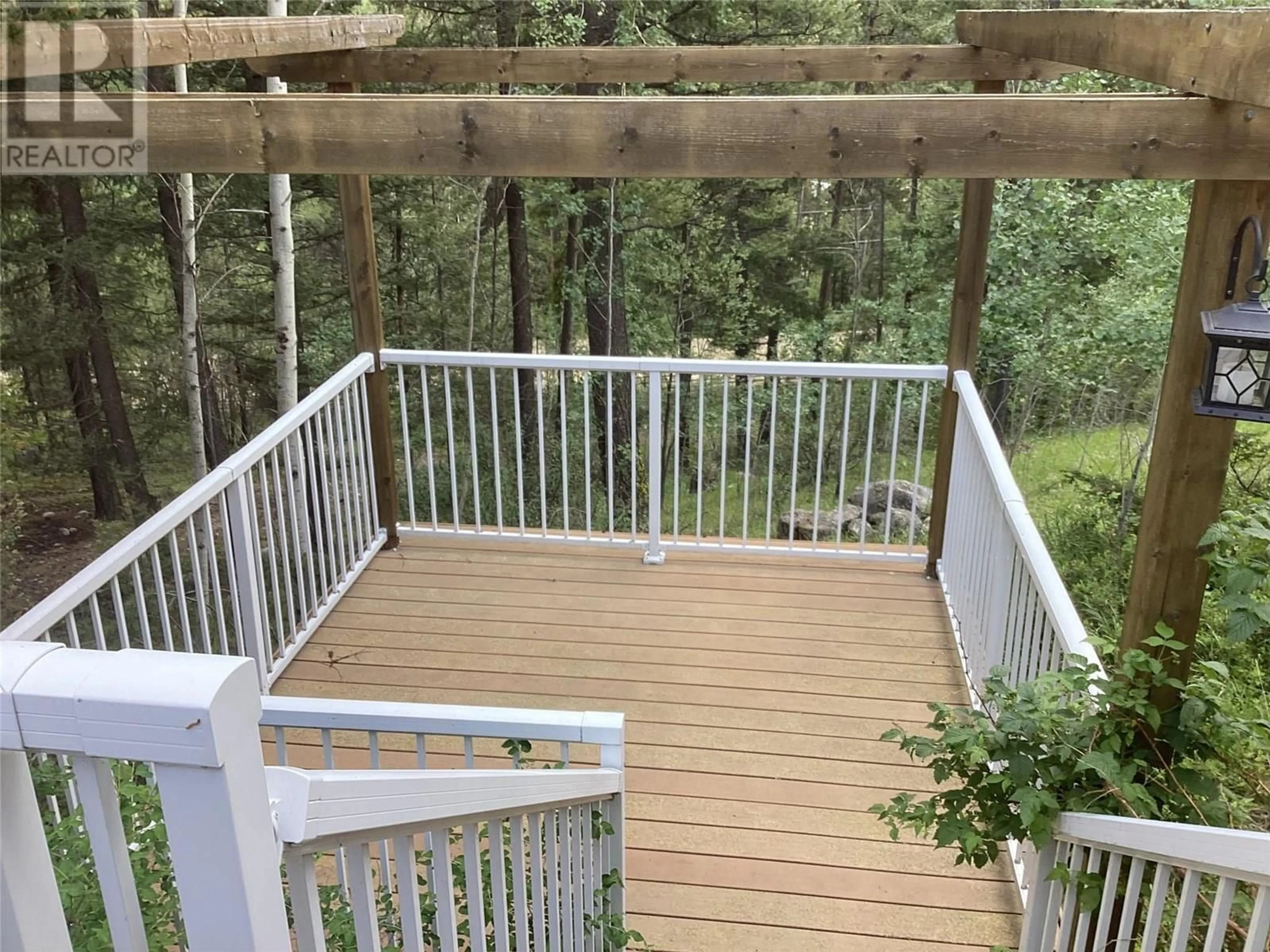 Patio, forest/trees view for 114 MUSKOKA ROAD, Princeton British Columbia V0X1W0