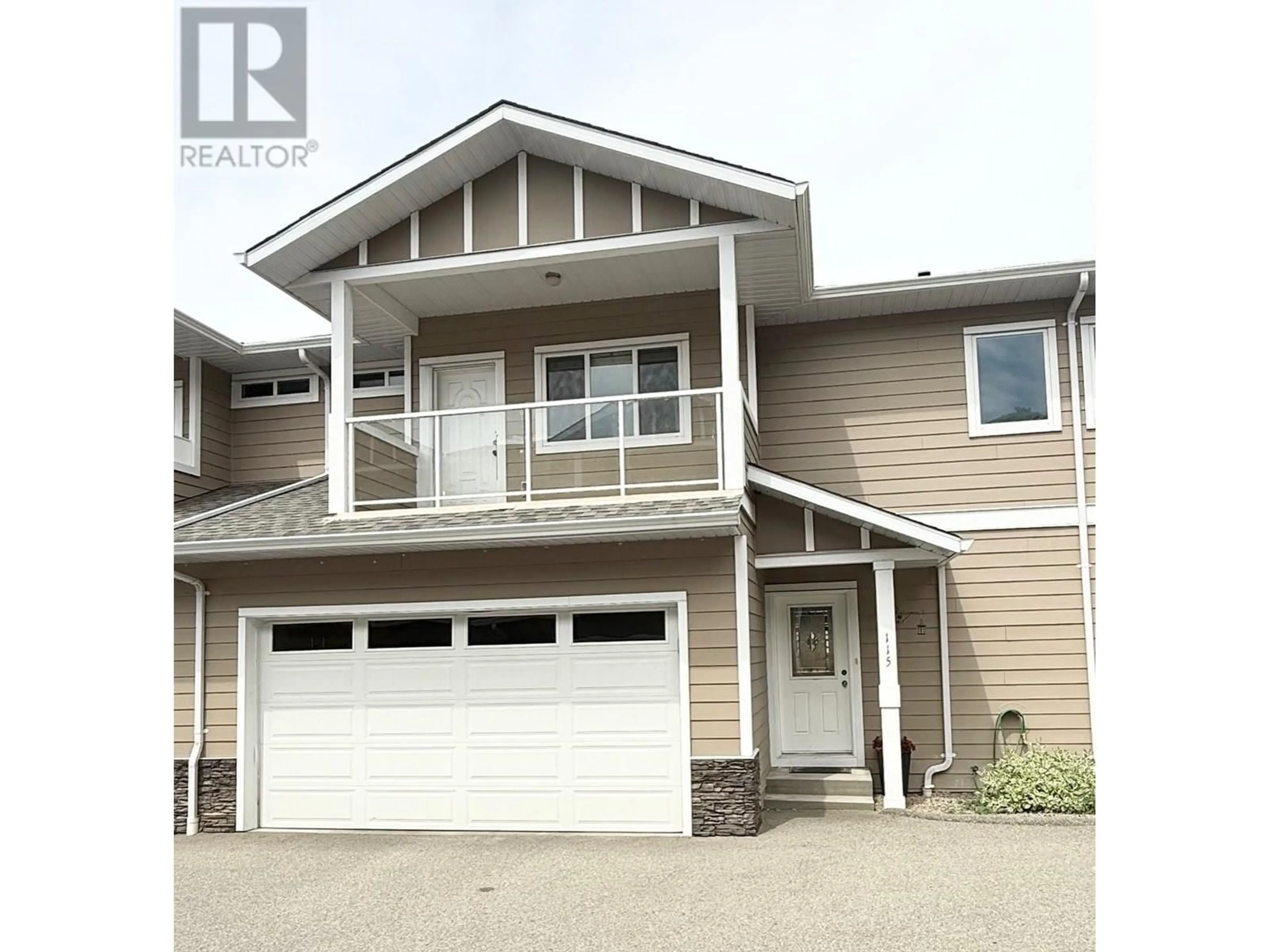 Home with vinyl exterior material, street for 115 - 3332 SOUTH MAIN STREET, Penticton British Columbia V2A5J6