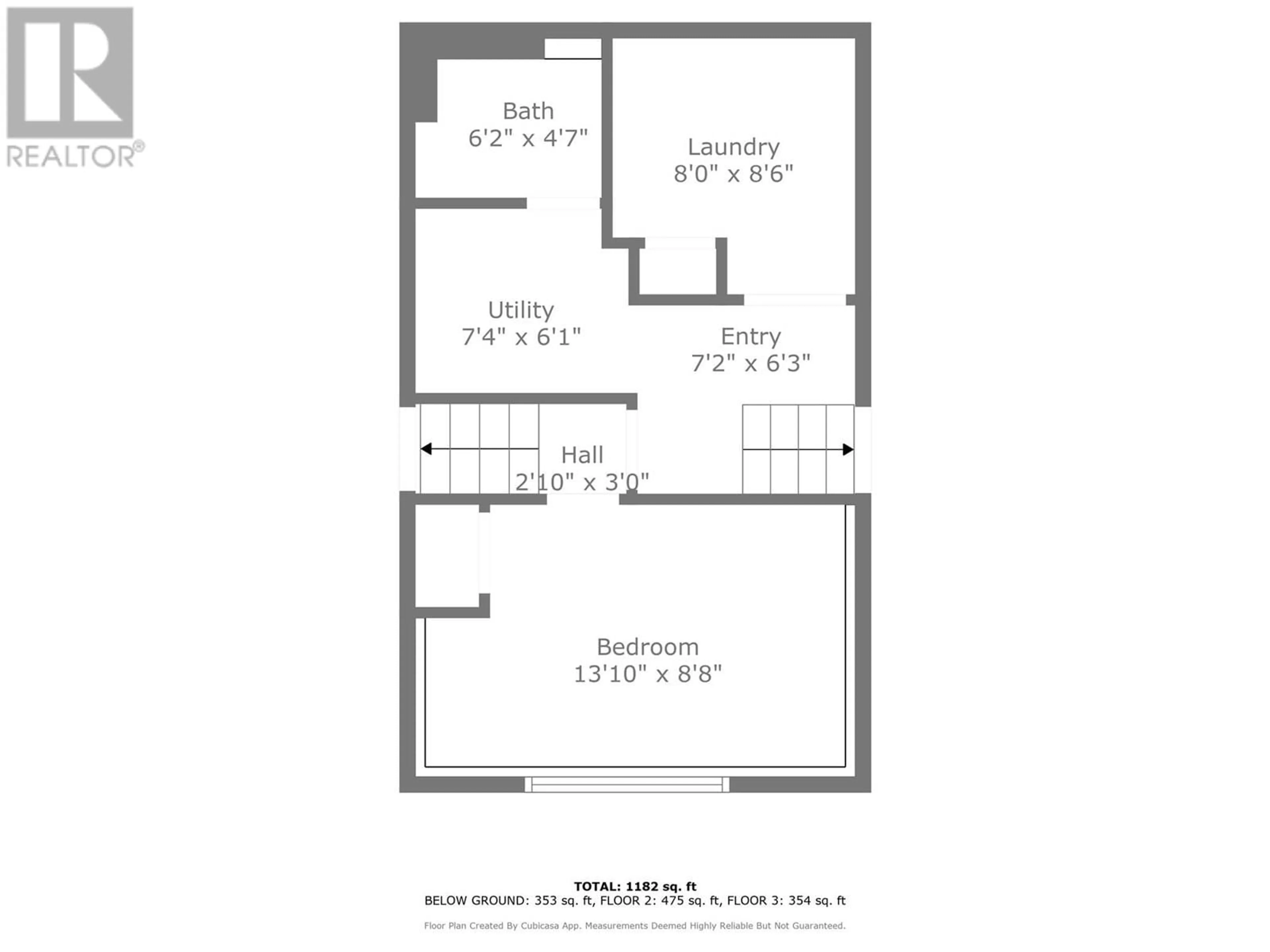Floor plan for 691 BAY AVENUE, Kelowna British Columbia V1Y7J8