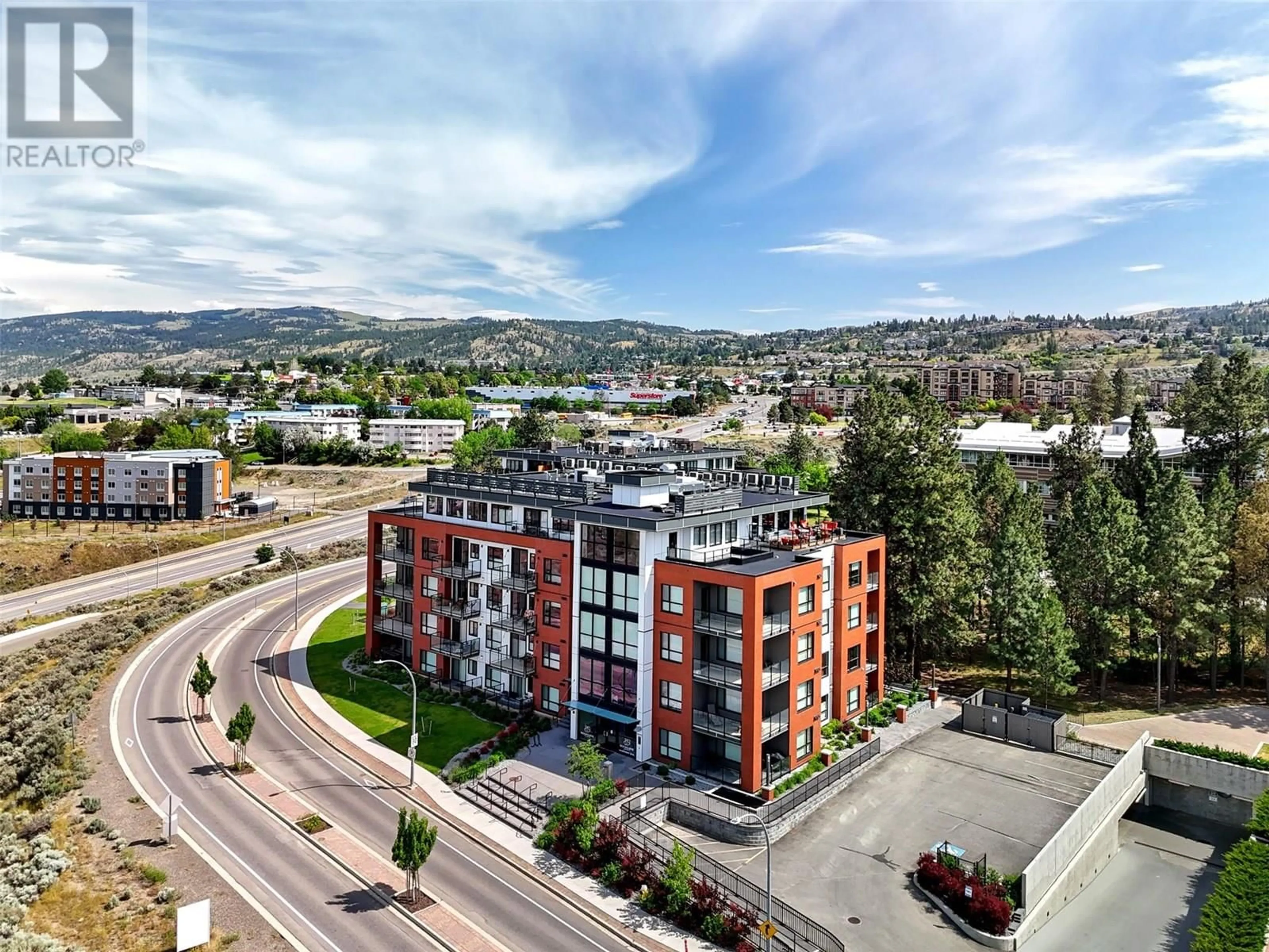 A pic from outside/outdoor area/front of a property/back of a property/a pic from drone, unknown for 207 - 875 UNIVERSITY DRIVE, Kamloops British Columbia V2C0J8