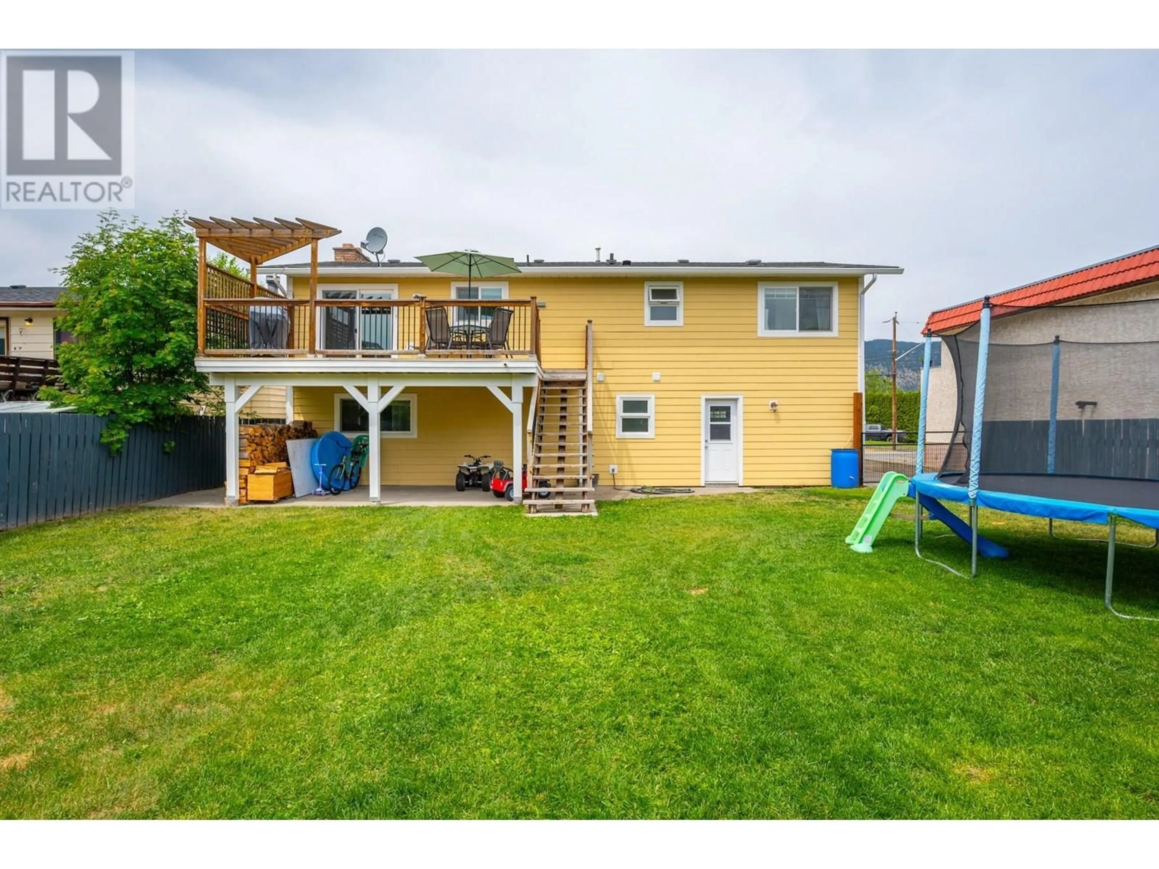 A pic from outside/outdoor area/front of a property/back of a property/a pic from drone, unknown for 1682 ARMSTRONG STREET, Merritt British Columbia V1K1E8