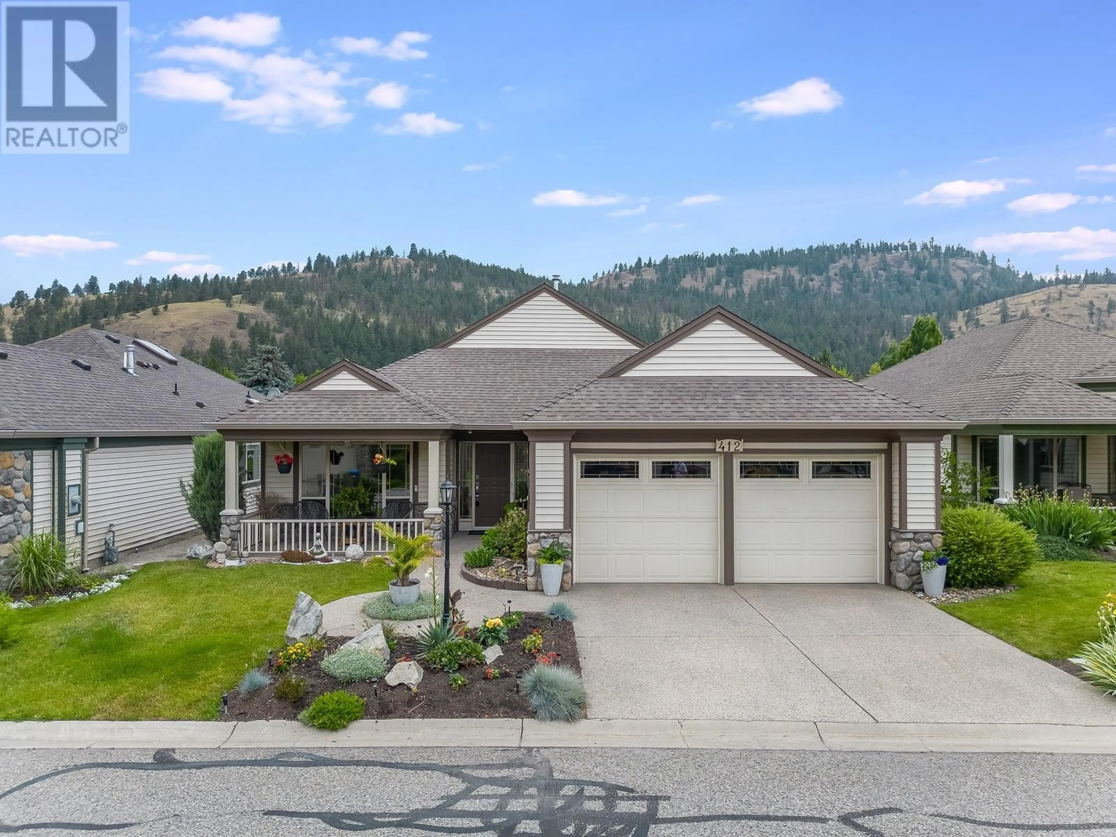 Home with vinyl exterior material, mountain view for 412 - 550 YATES ROAD, Kelowna British Columbia V1V1Z4