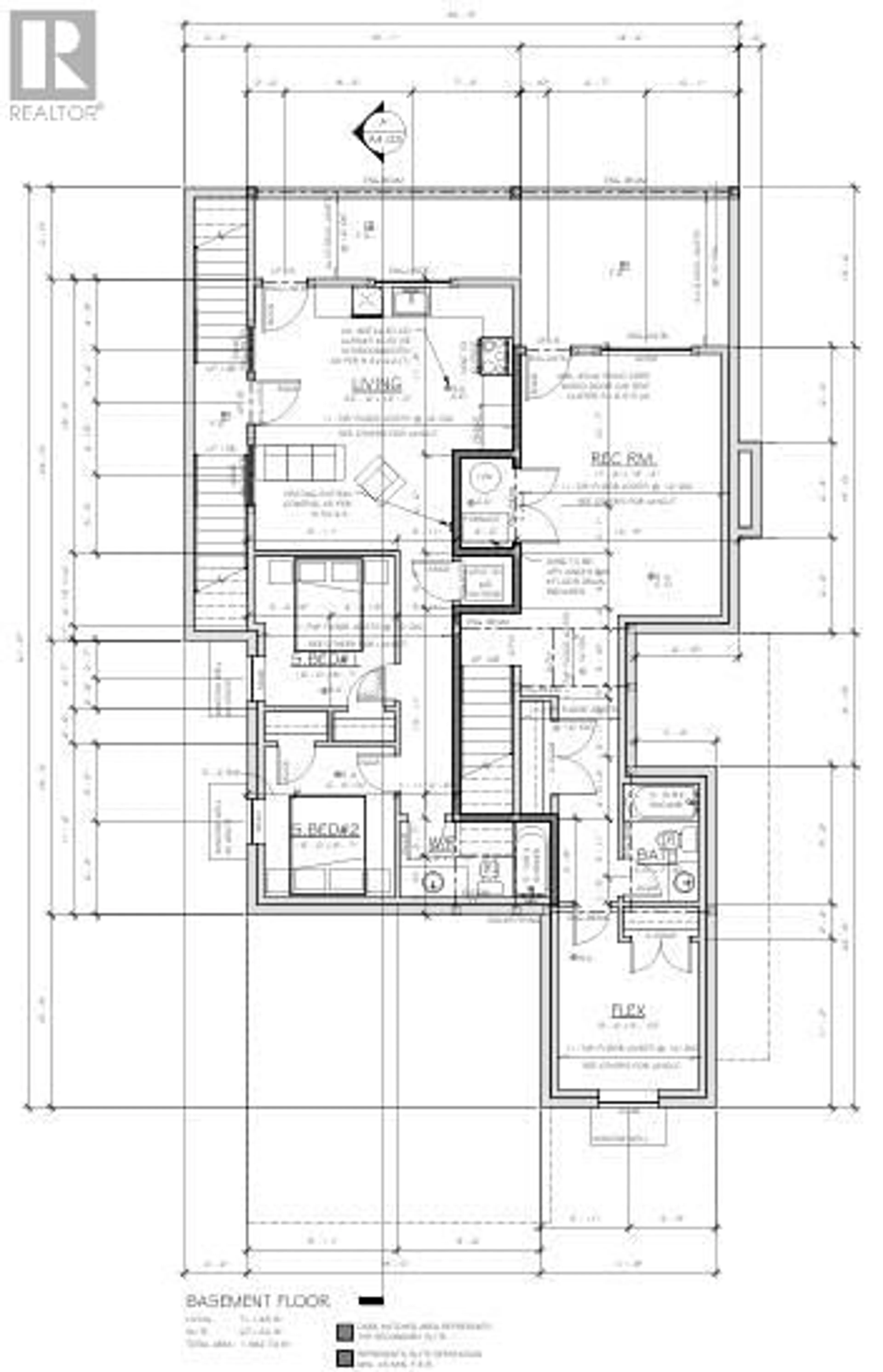 Floor plan for 1000 BULL CRESCENT, Kelowna British Columbia V1W0E6