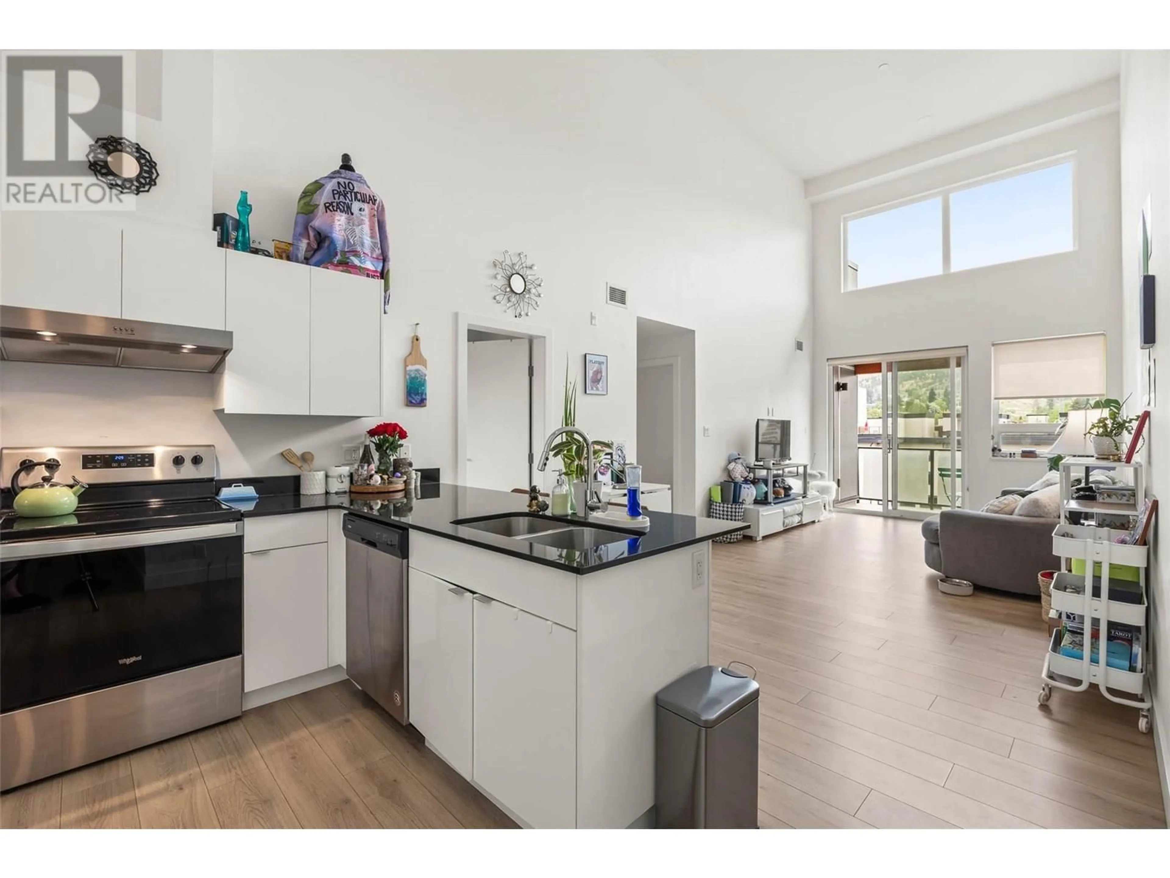 Open concept kitchen, unknown for 601 - 444 ST PAUL STREET, Kamloops British Columbia V2C2J6