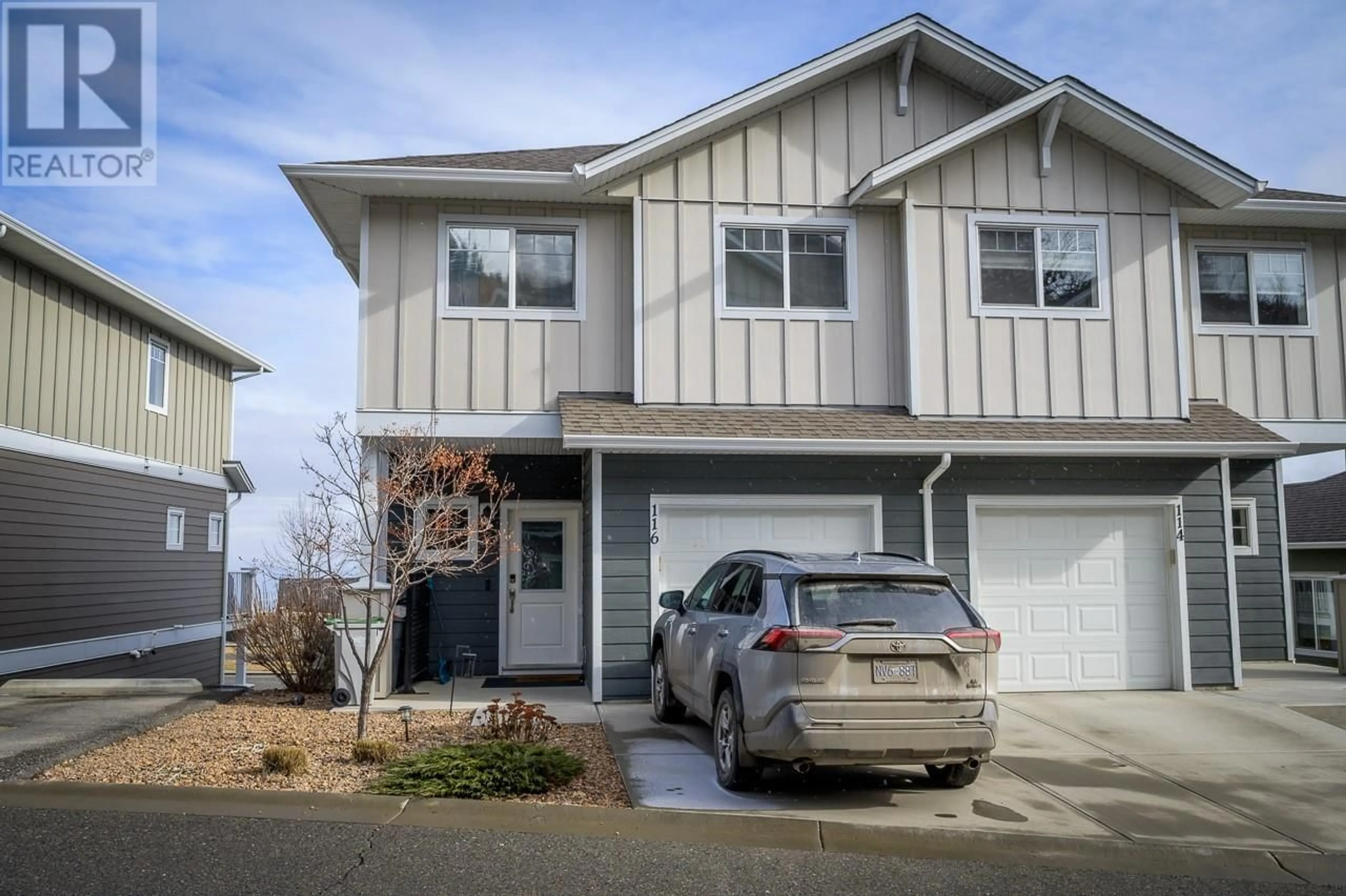 Home with vinyl exterior material, street for 116 - 1325 ABERDEEN DRIVE, Kamloops British Columbia V1S0C7
