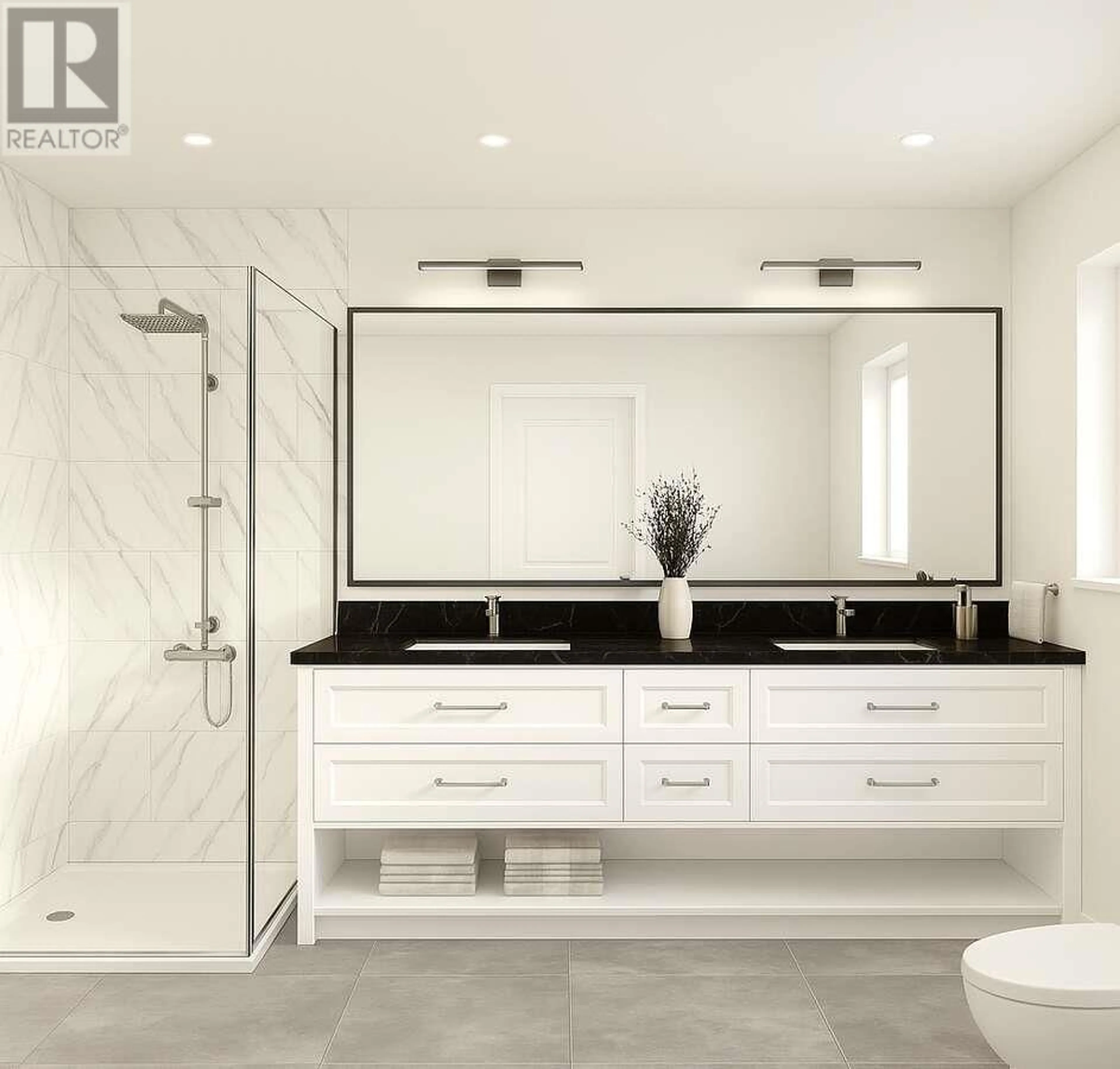 Contemporary bathroom, ceramic/tile floor for 1009 BASIN LANE, Revelstoke British Columbia V0E2S1