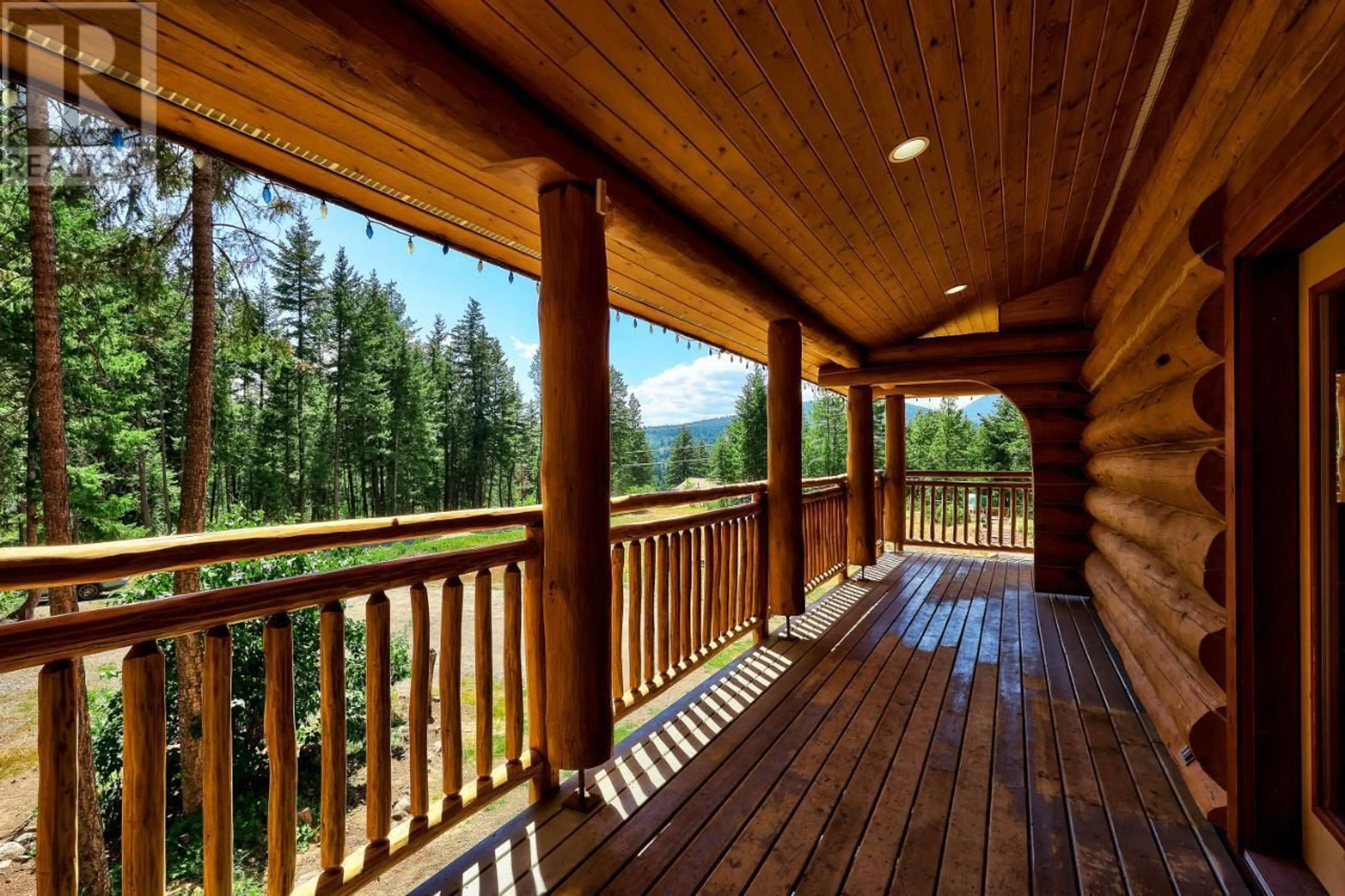 Patio, forest/trees view for 2943 PIVA ROAD, Kamloops British Columbia V0E3E1