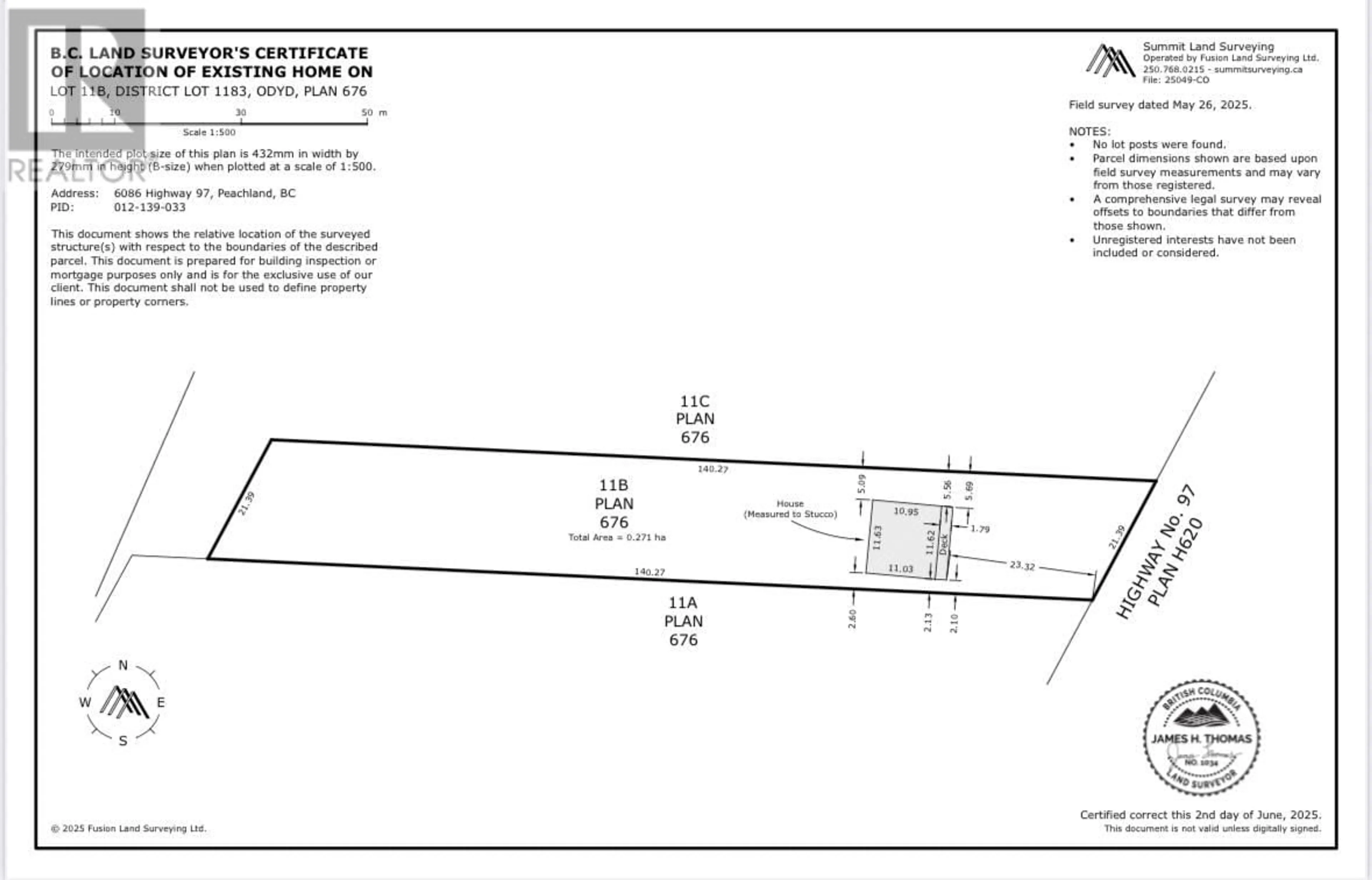 Floor plan for 6086 HIGHWAY 97 OTHER, Peachland British Columbia V0H1X7