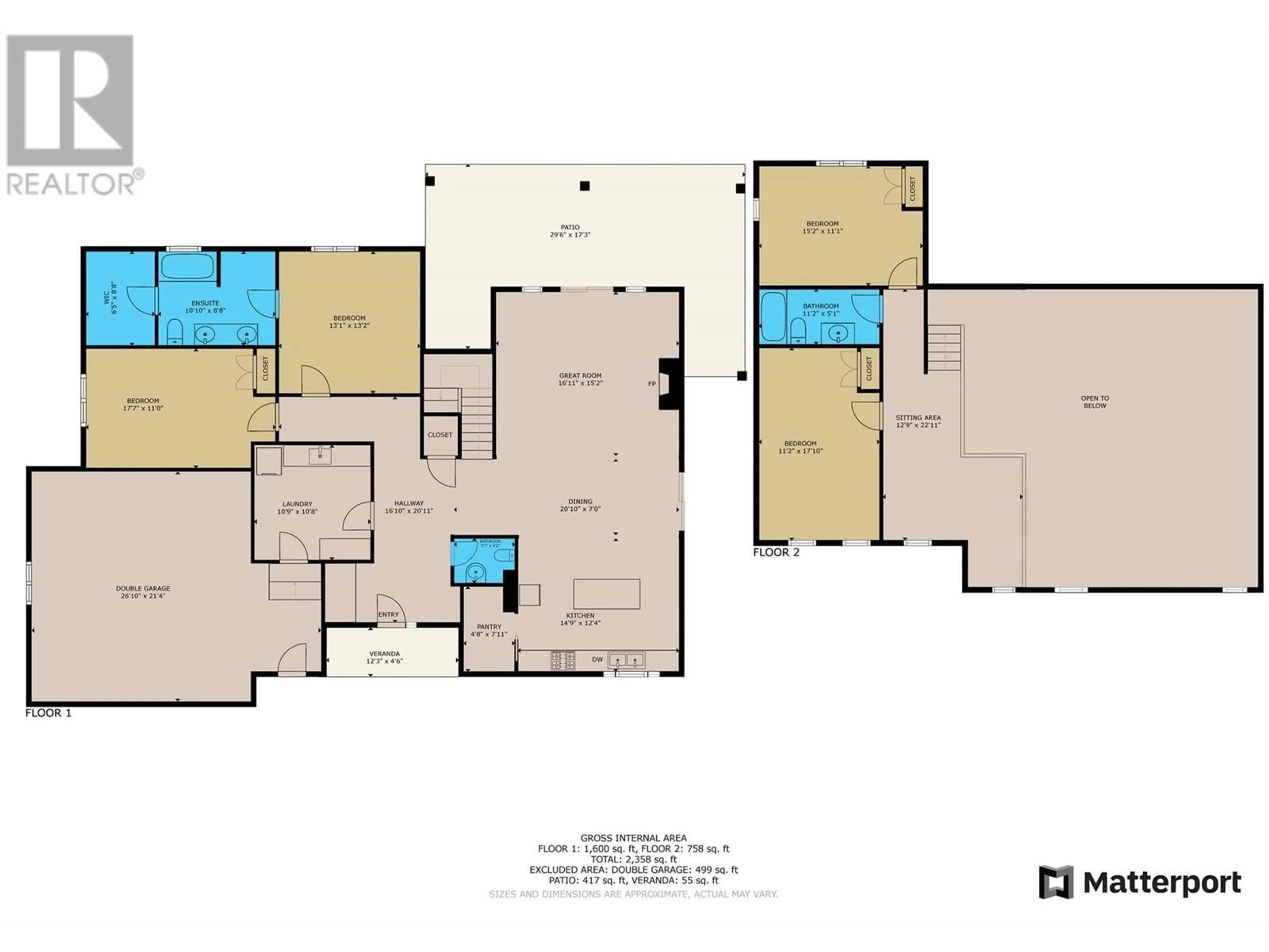 Floor plan for 1732 MURDOCH STREET, Creston British Columbia V0B1G5