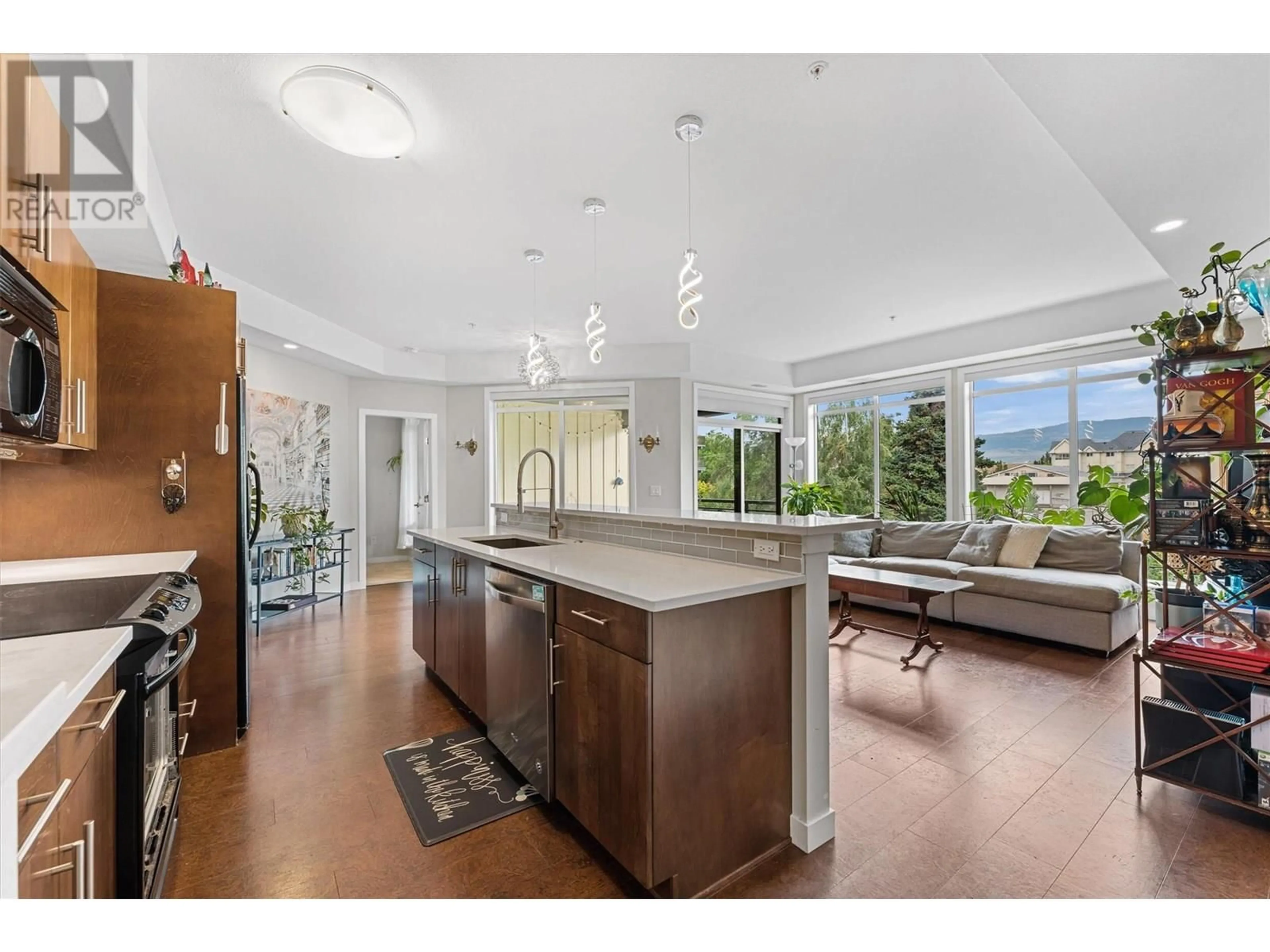 Open concept kitchen, unknown for 206 - 1933 AMBROSI ROAD, Kelowna British Columbia V1Y4S1