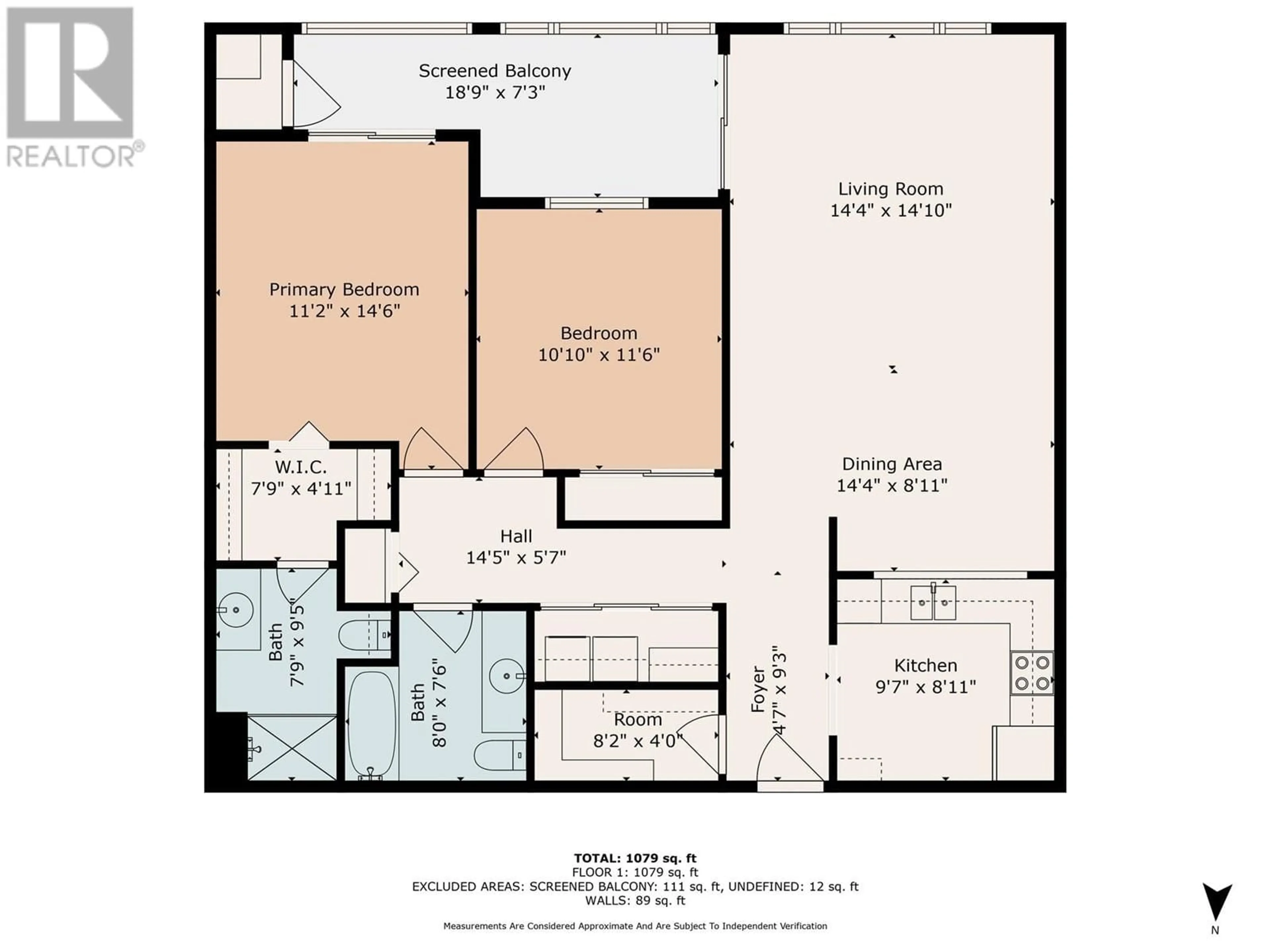 Floor plan for 130 - 1045 SUTHERLAND AVENUE, Kelowna British Columbia V1Y5Y1