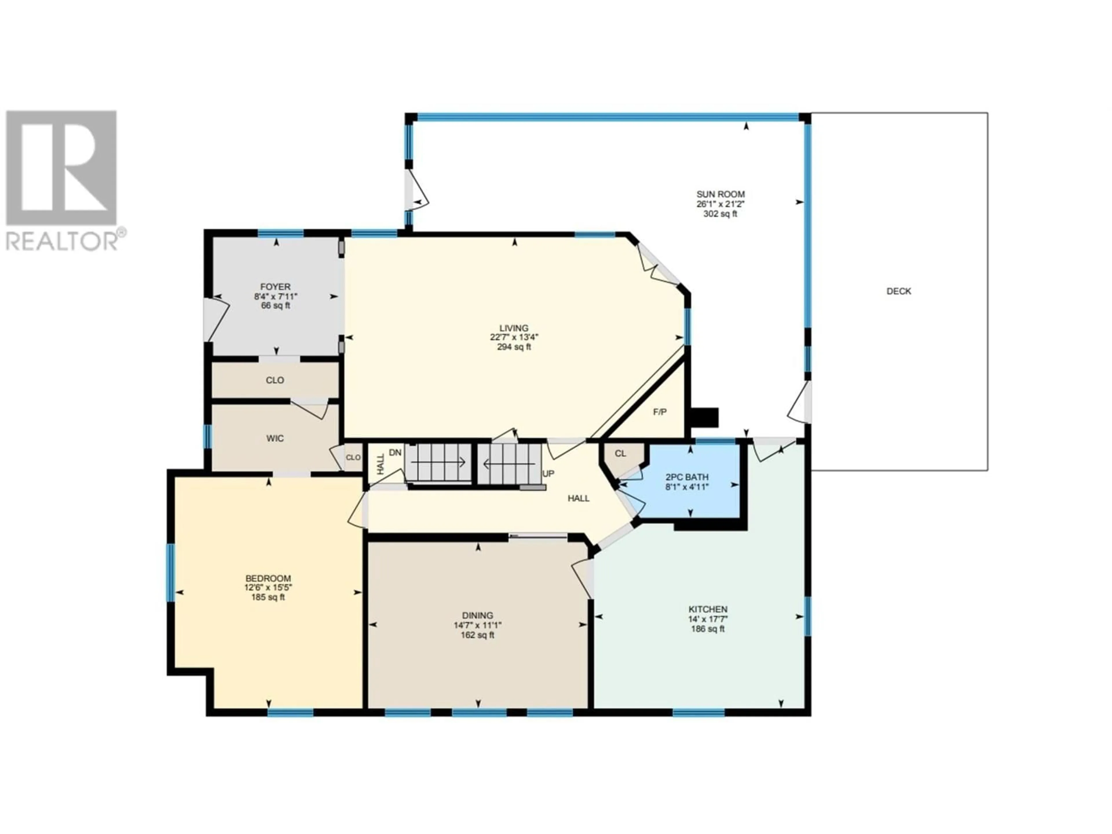 Floor plan for 671 2 AVENUE NORTHEAST, Salmon Arm British Columbia V1E1H2