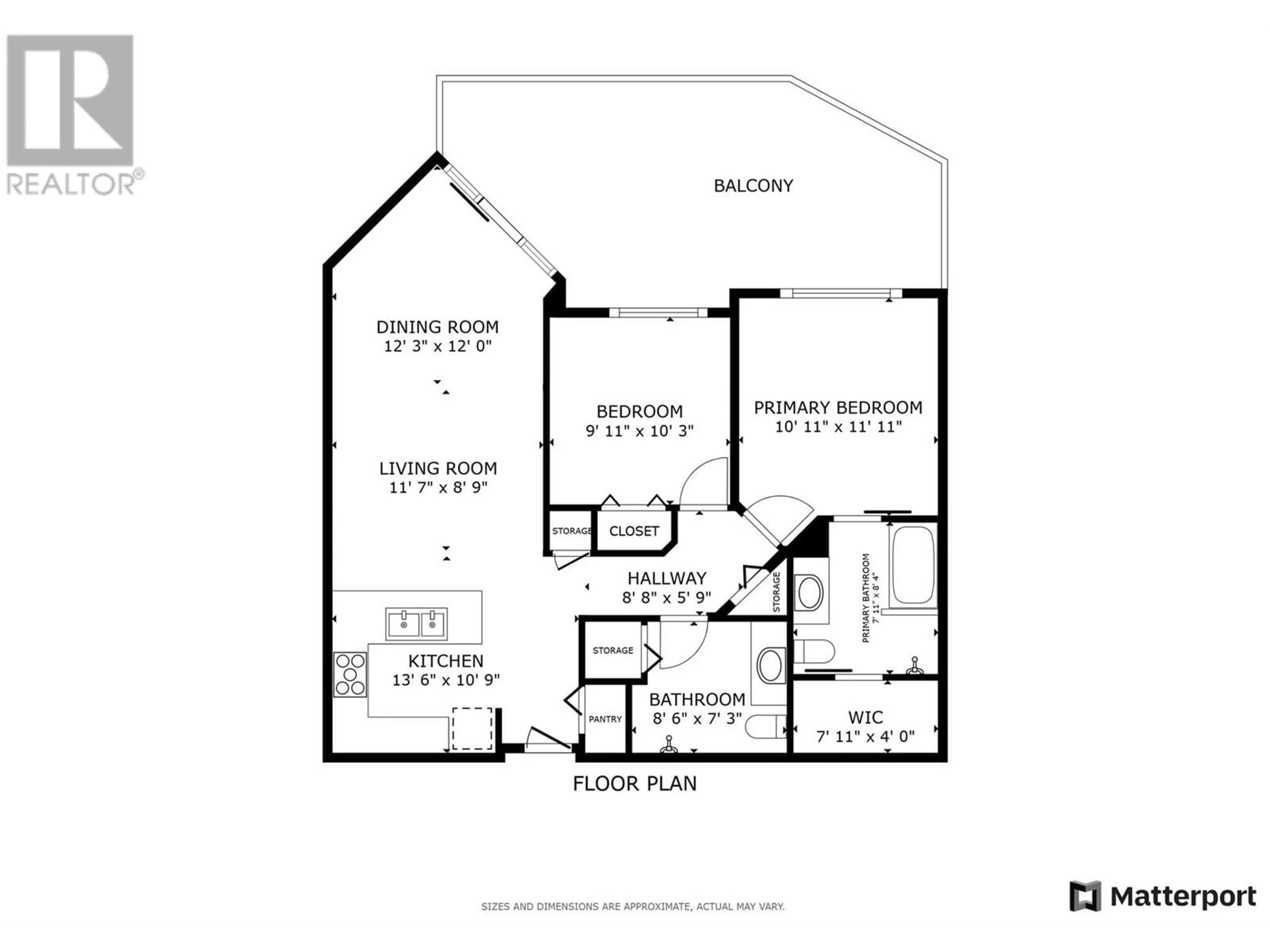 Floor plan for 508 - 3205 SKYVIEW LANE, West Kelowna British Columbia V4T3J3