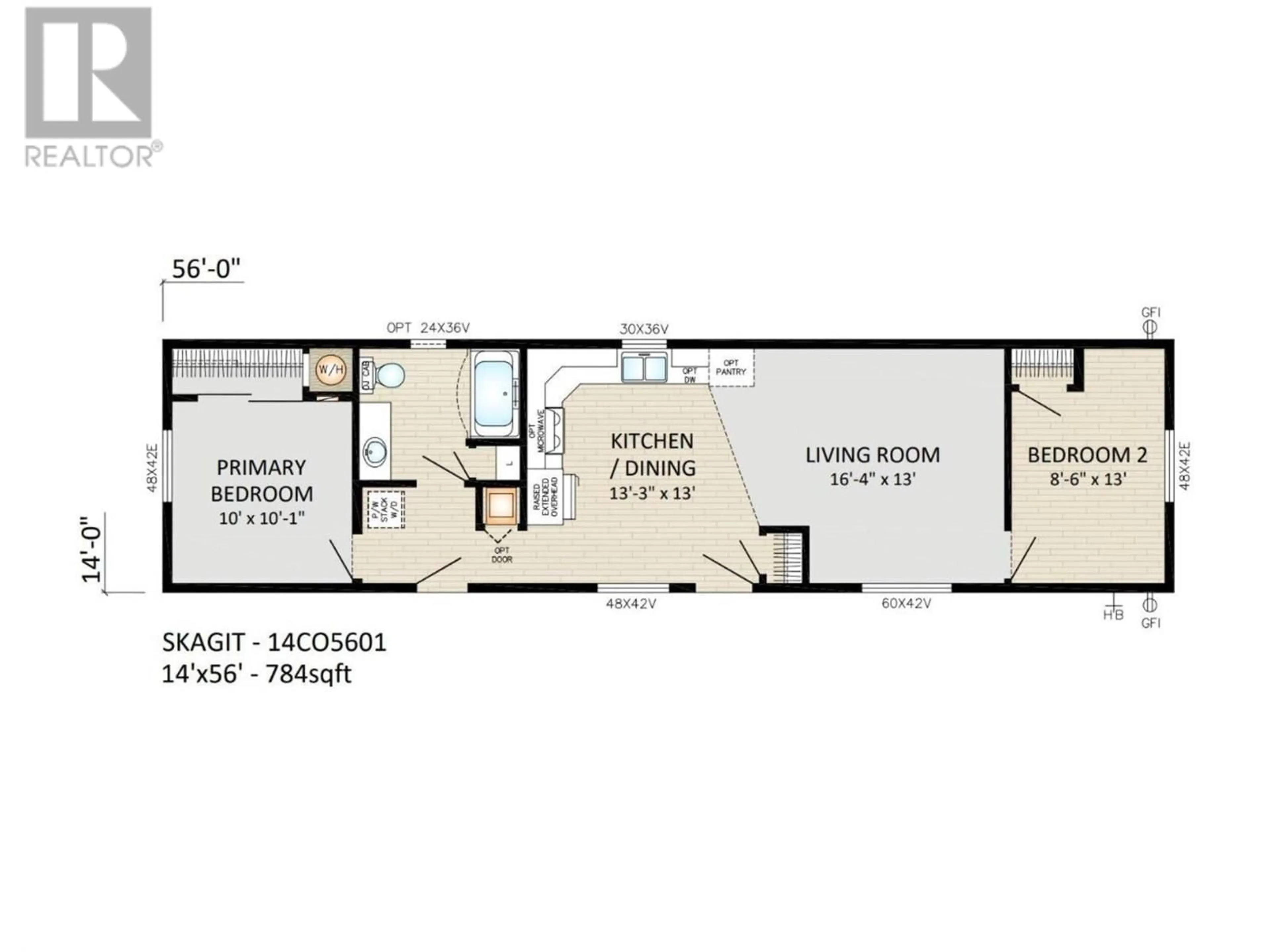 Floor plan for 34 - 5 97A HIGHWAY, Sicamous British Columbia V0E2V1