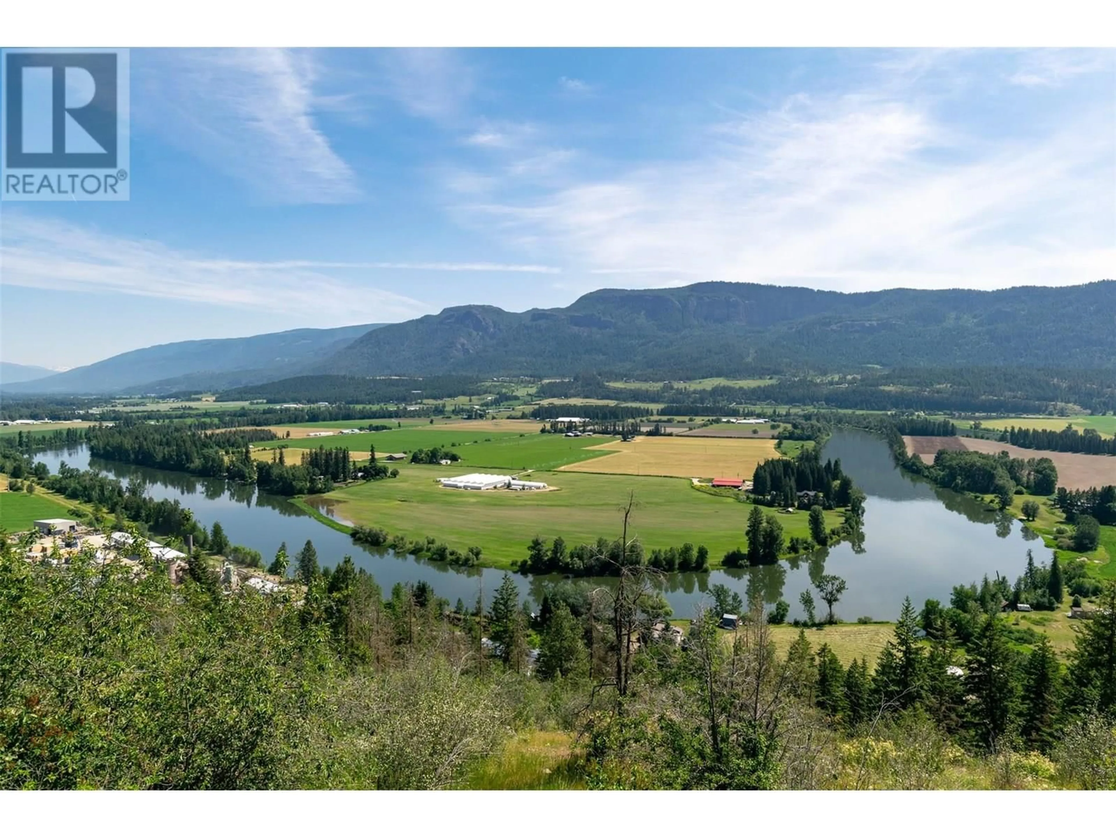 A pic from outside/outdoor area/front of a property/back of a property/a pic from drone, water/lake/river/ocean view for 137 NICHLOUS ROAD, Enderby British Columbia V4Y4G4