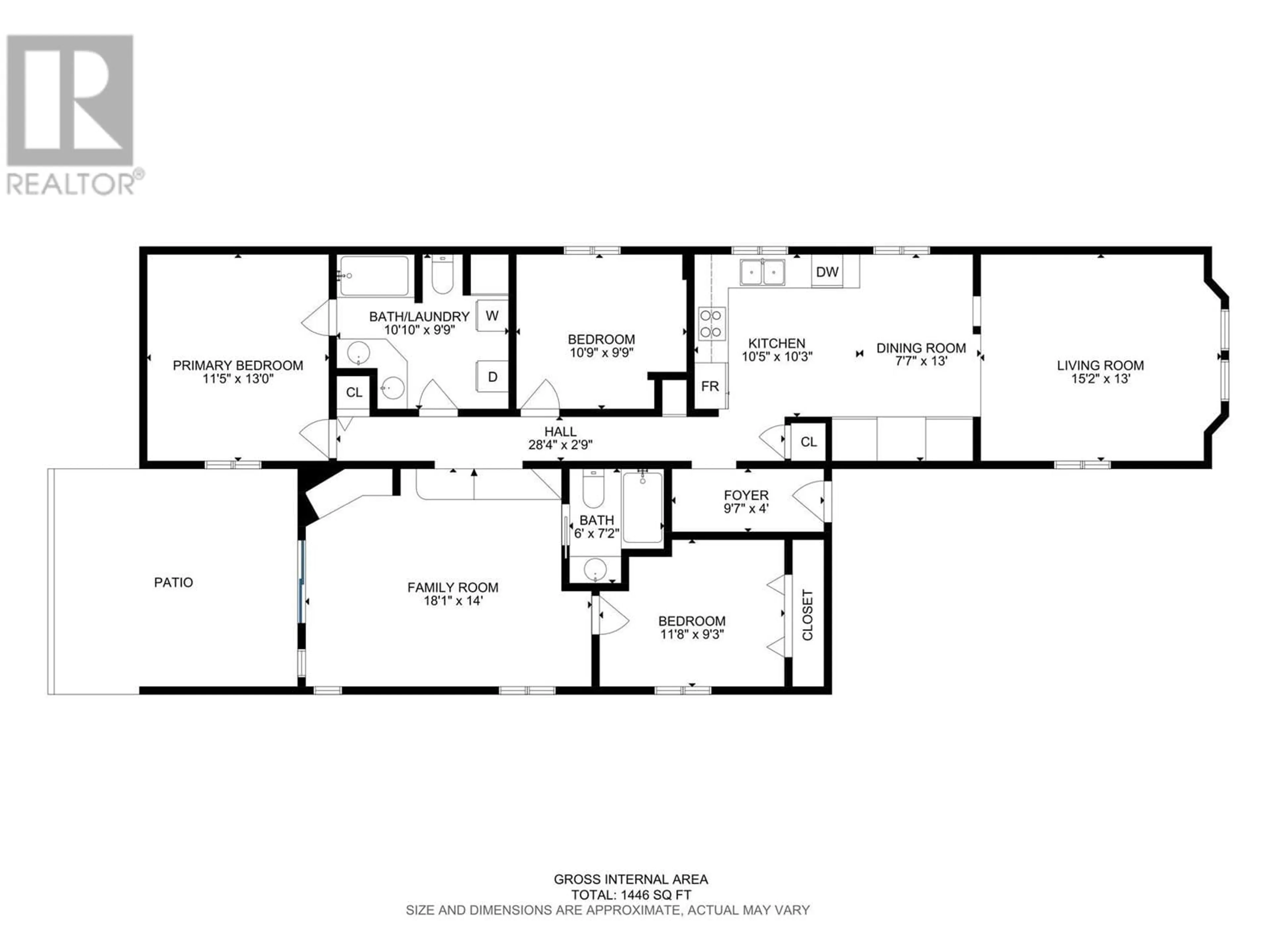 Floor plan for 44 - 9020 JIM BAILEY ROAD, Kelowna British Columbia V4V1E3
