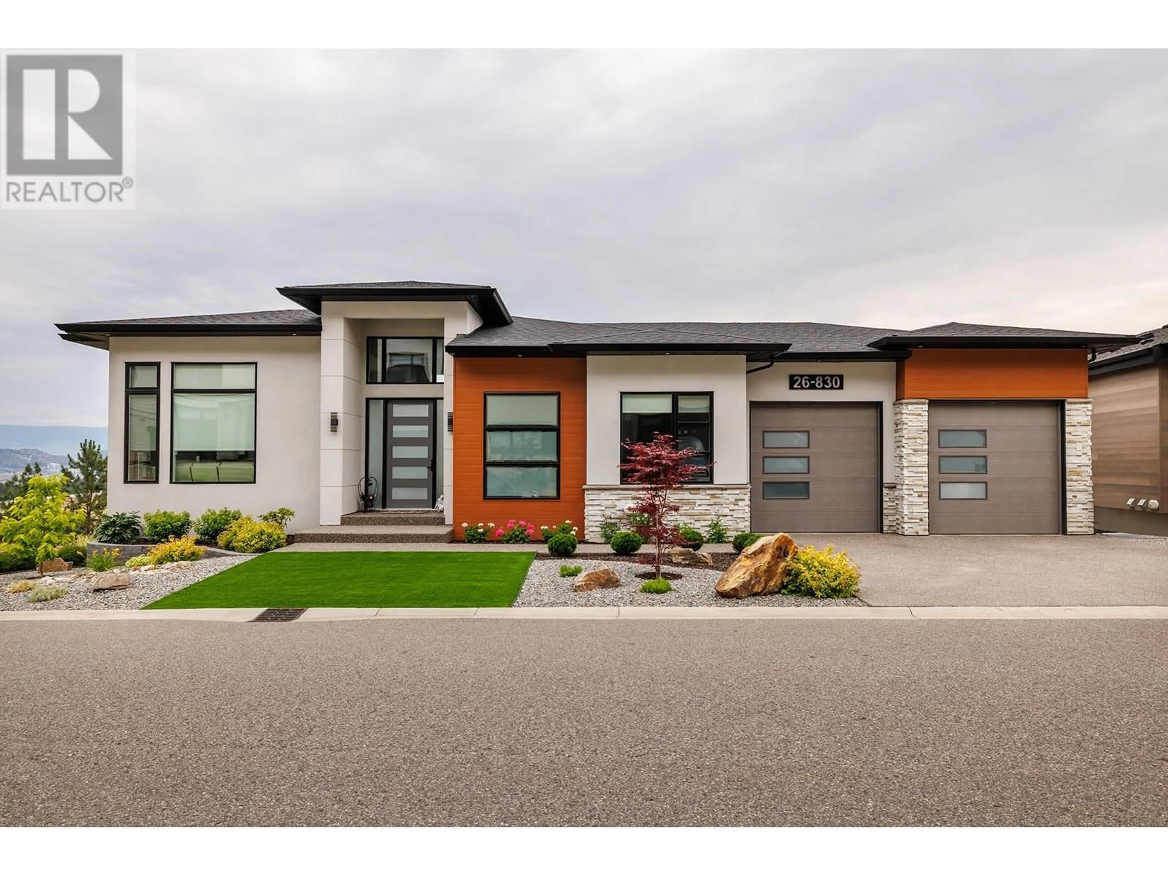 Home with brick exterior material, street for 26 - 830 WESTVIEW WAY, West Kelowna British Columbia V1Z3Z3