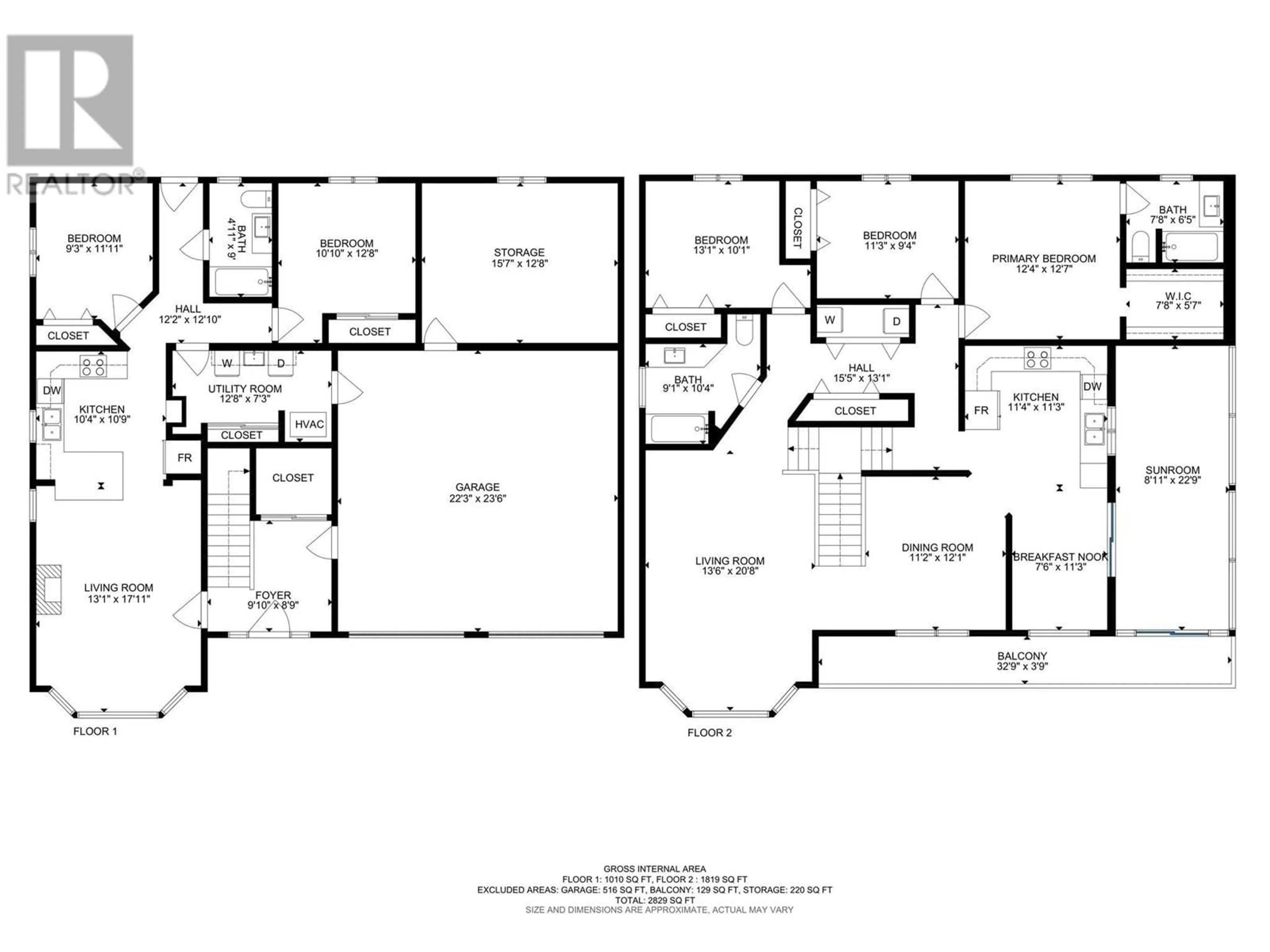 Floor plan for 495 HOLBROOK COURT EAST, Kelowna British Columbia V1X5L7