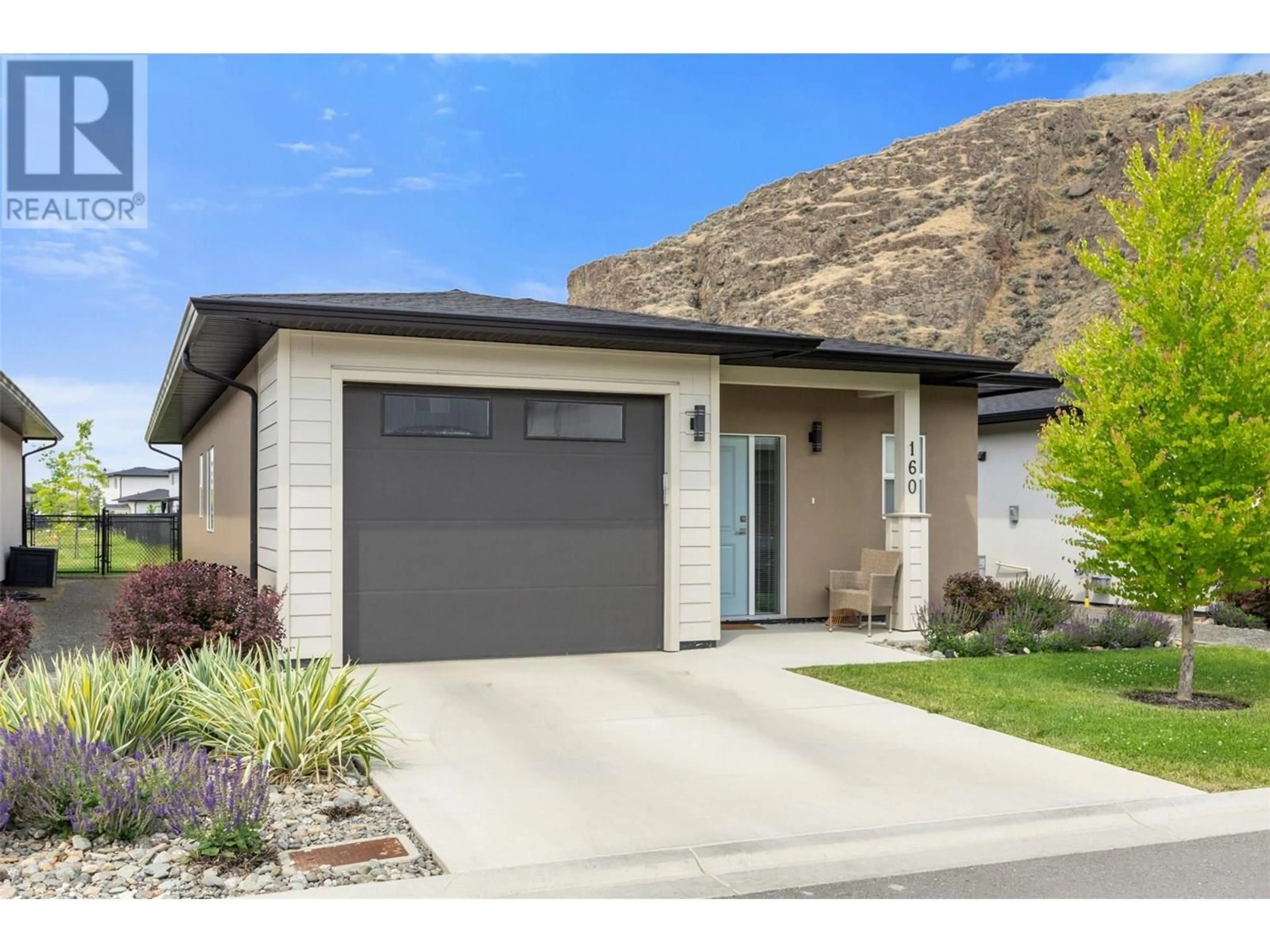 Home with vinyl exterior material, street for 160 - 2683 ORD ROAD, Kamloops British Columbia V2B0J2
