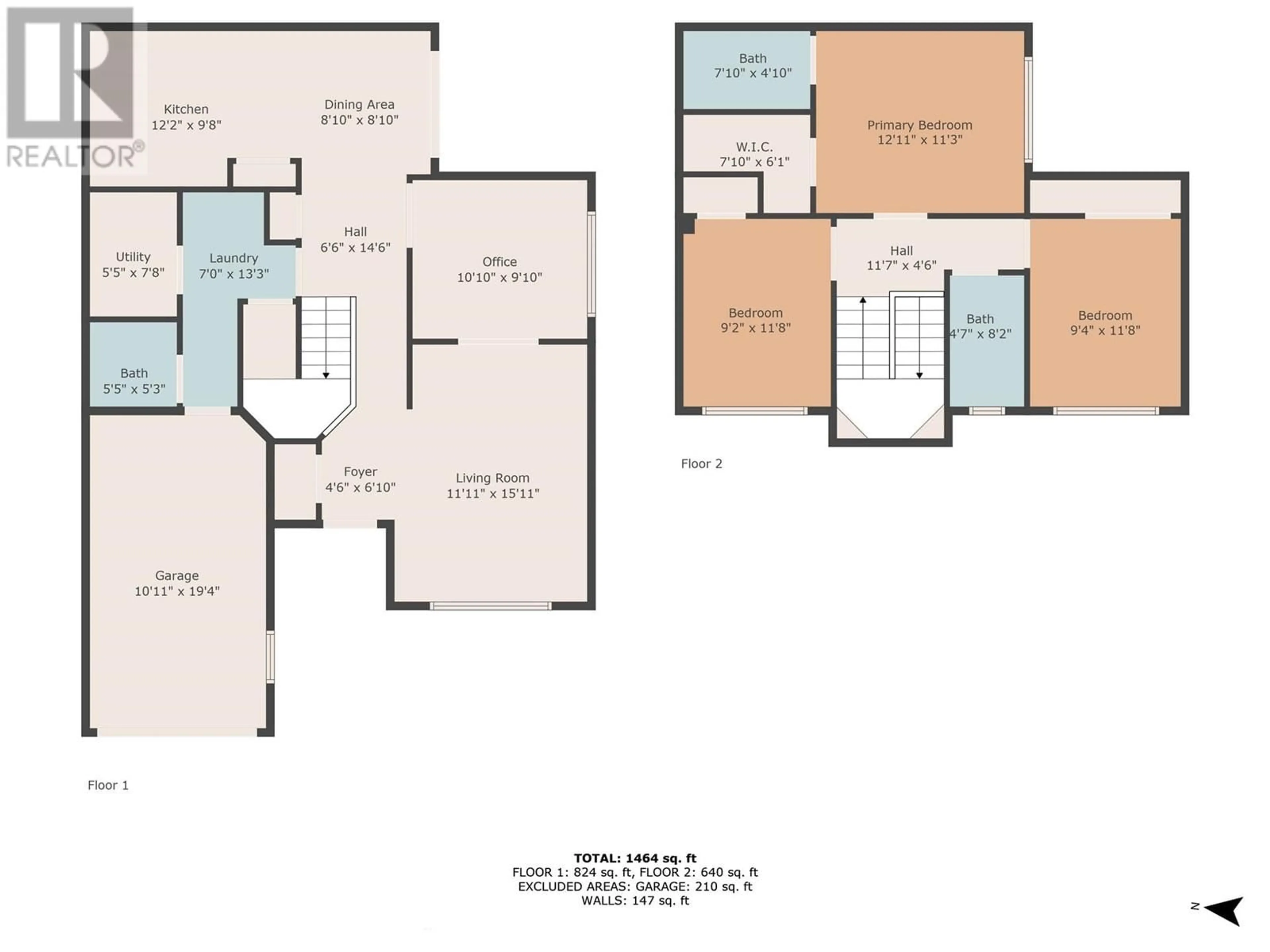 Floor plan for 16 - 1801 53 AVENUE, Vernon British Columbia V1T4E7