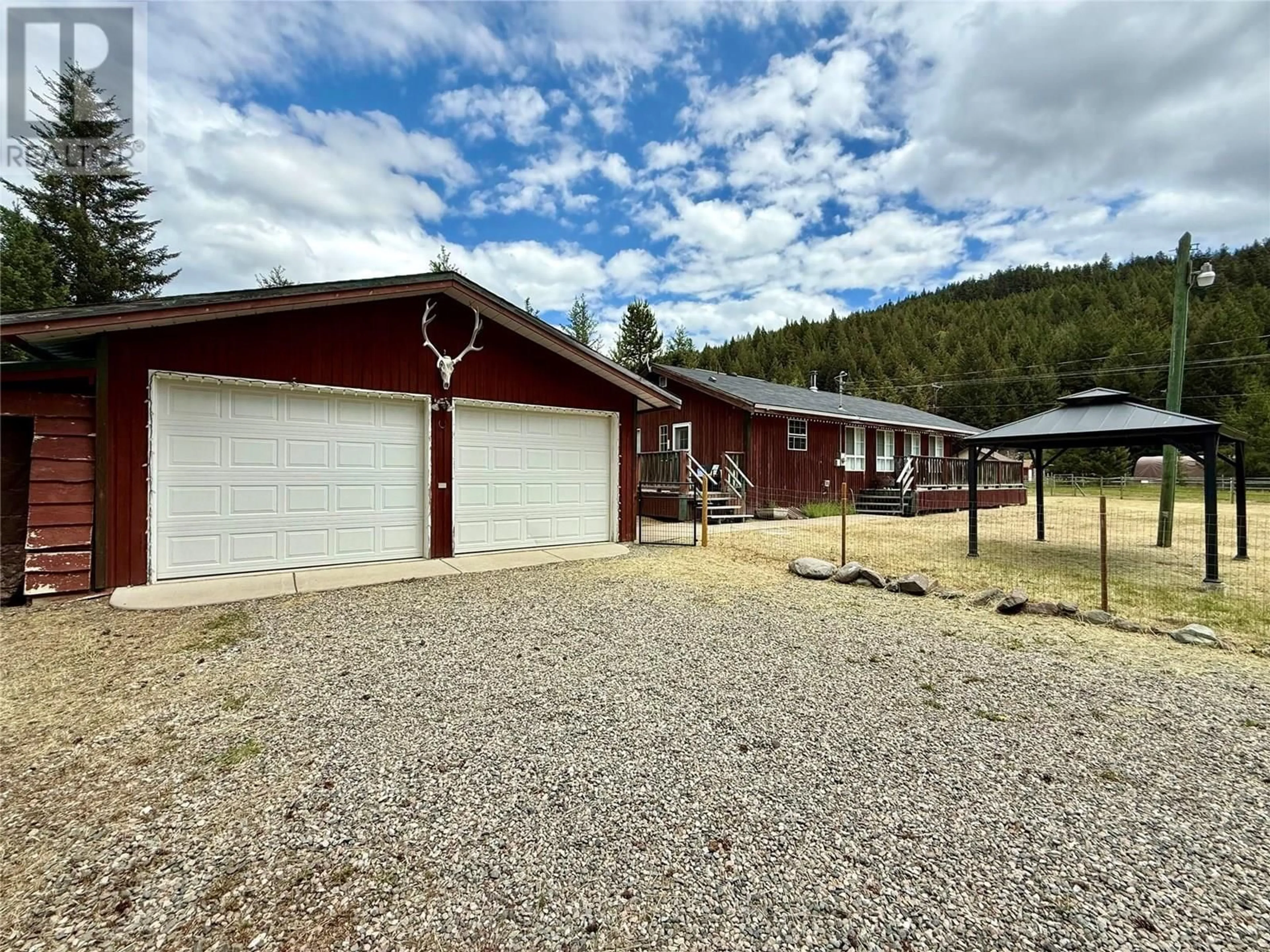 A pic from outside/outdoor area/front of a property/back of a property/a pic from drone, unknown for 101 MISSEZULA LAKE ROAD, Princeton British Columbia V0X1W0