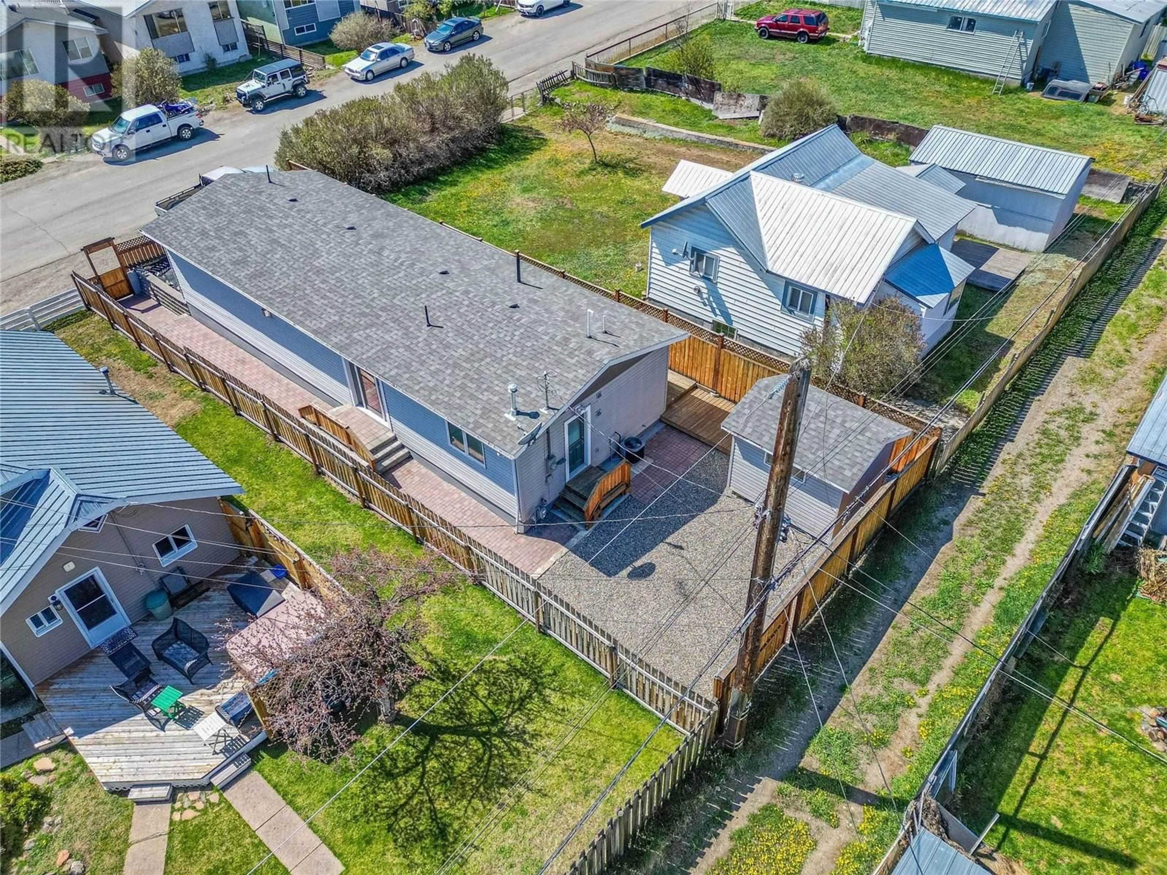 A pic from outside/outdoor area/front of a property/back of a property/a pic from drone, unknown for 283 LACHINE AVENUE, Princeton British Columbia V0X1W0