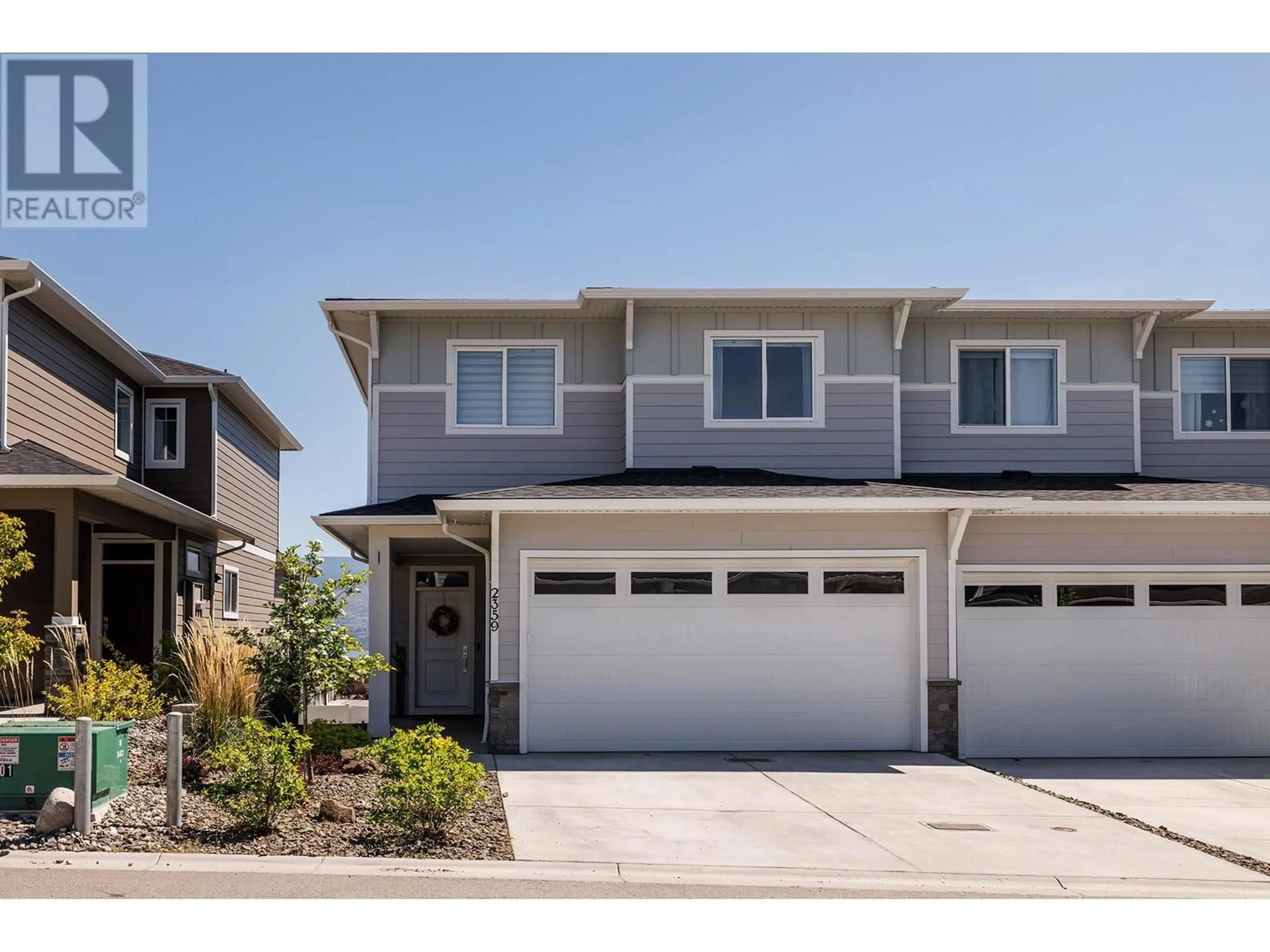 Home with vinyl exterior material, street for 2359 HAWKS BOULEVARD, West Kelowna British Columbia V4T0A7
