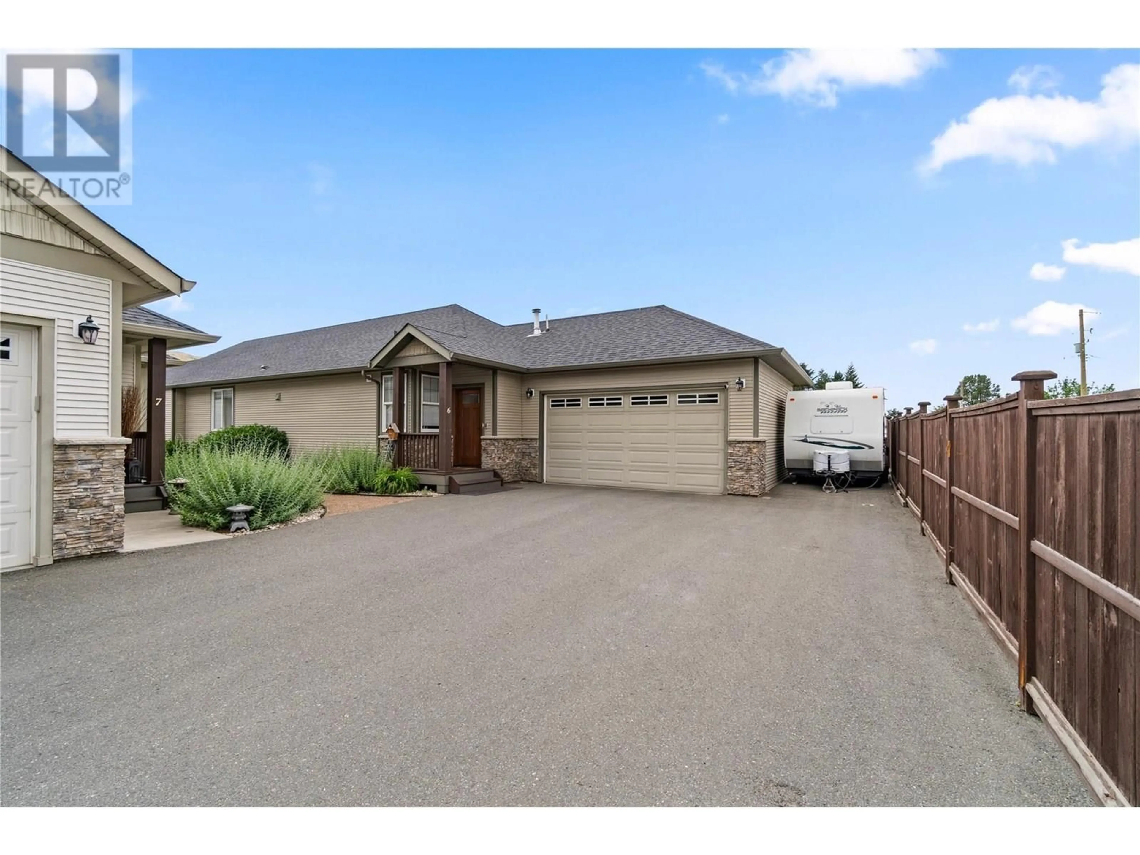 A pic from outside/outdoor area/front of a property/back of a property/a pic from drone, street for 6 - 2361 TRANQUILLE ROAD, Kamloops British Columbia V2B0B3