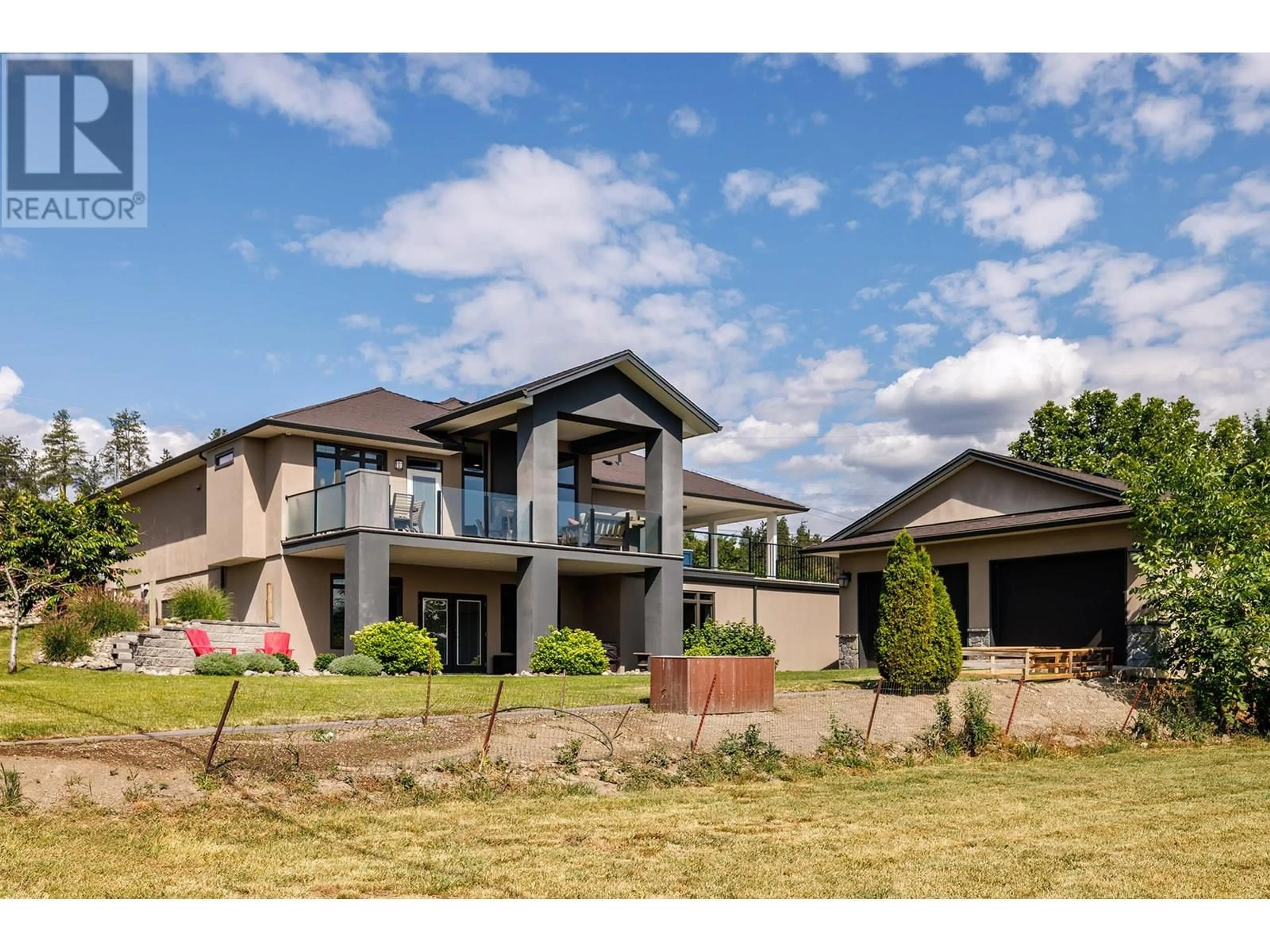 A pic from outside/outdoor area/front of a property/back of a property/a pic from drone, unknown for 3491 PAYNTER ROAD, West Kelowna British Columbia V4T1R2