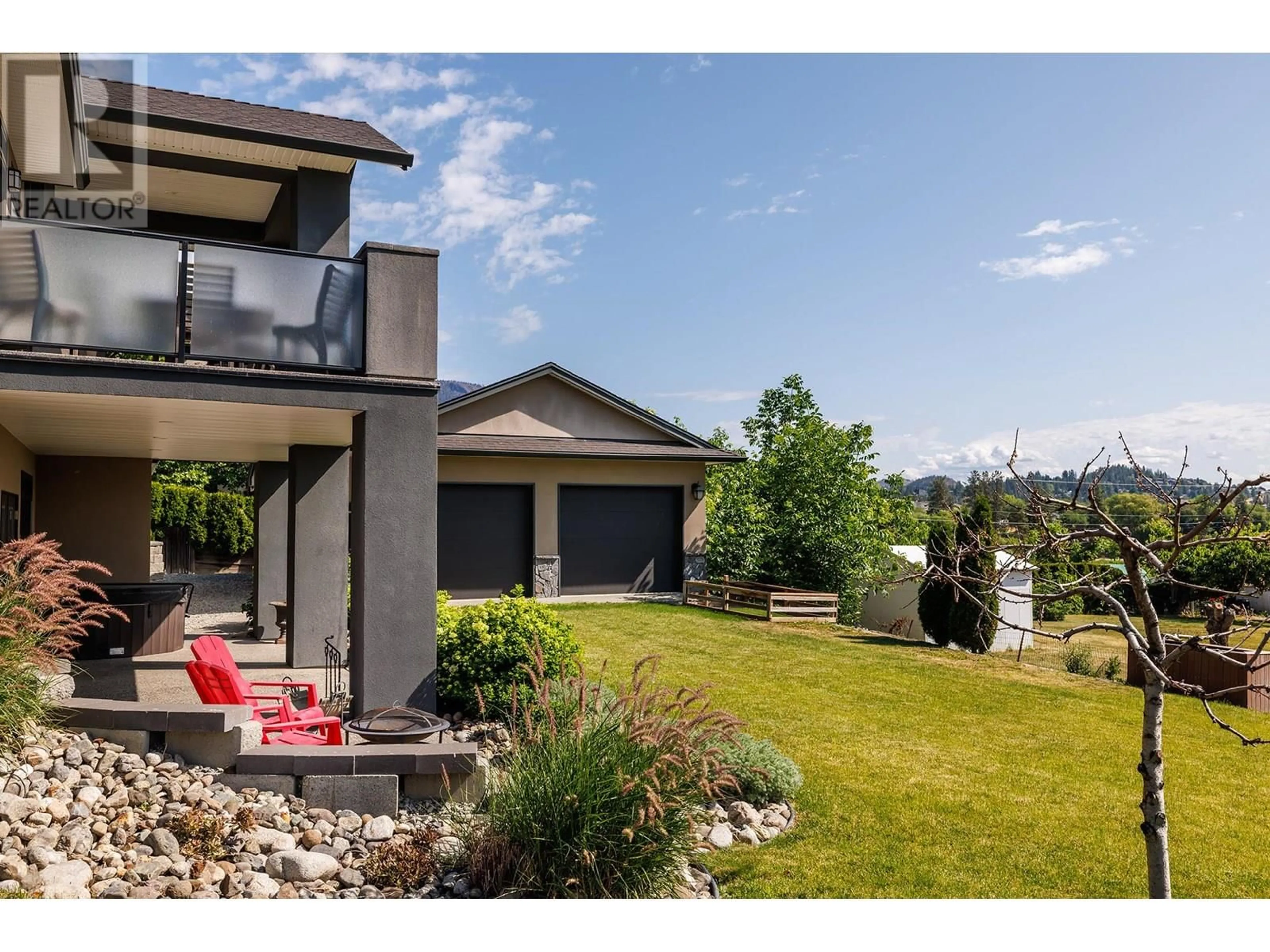 A pic from outside/outdoor area/front of a property/back of a property/a pic from drone, mountain view for 3491 PAYNTER ROAD, West Kelowna British Columbia V4T1R2