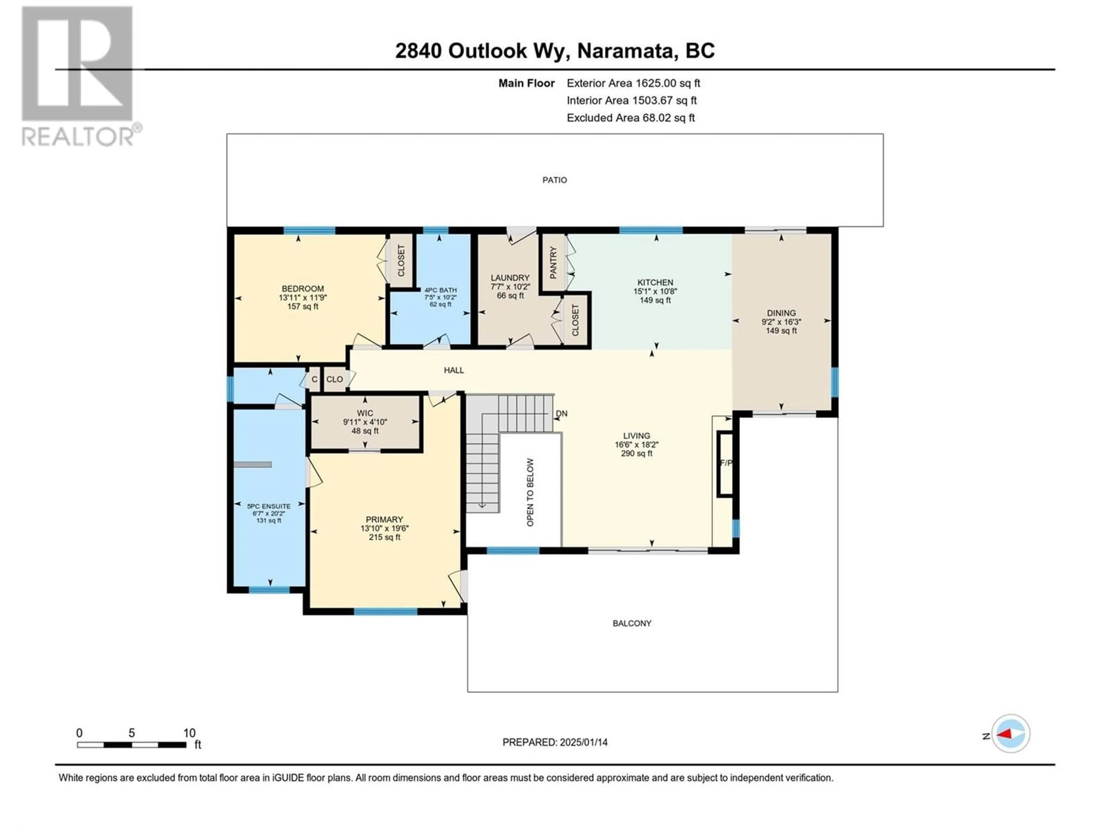 Floor plan for 2840 OUTLOOK WAY, Naramata British Columbia V0H1N1