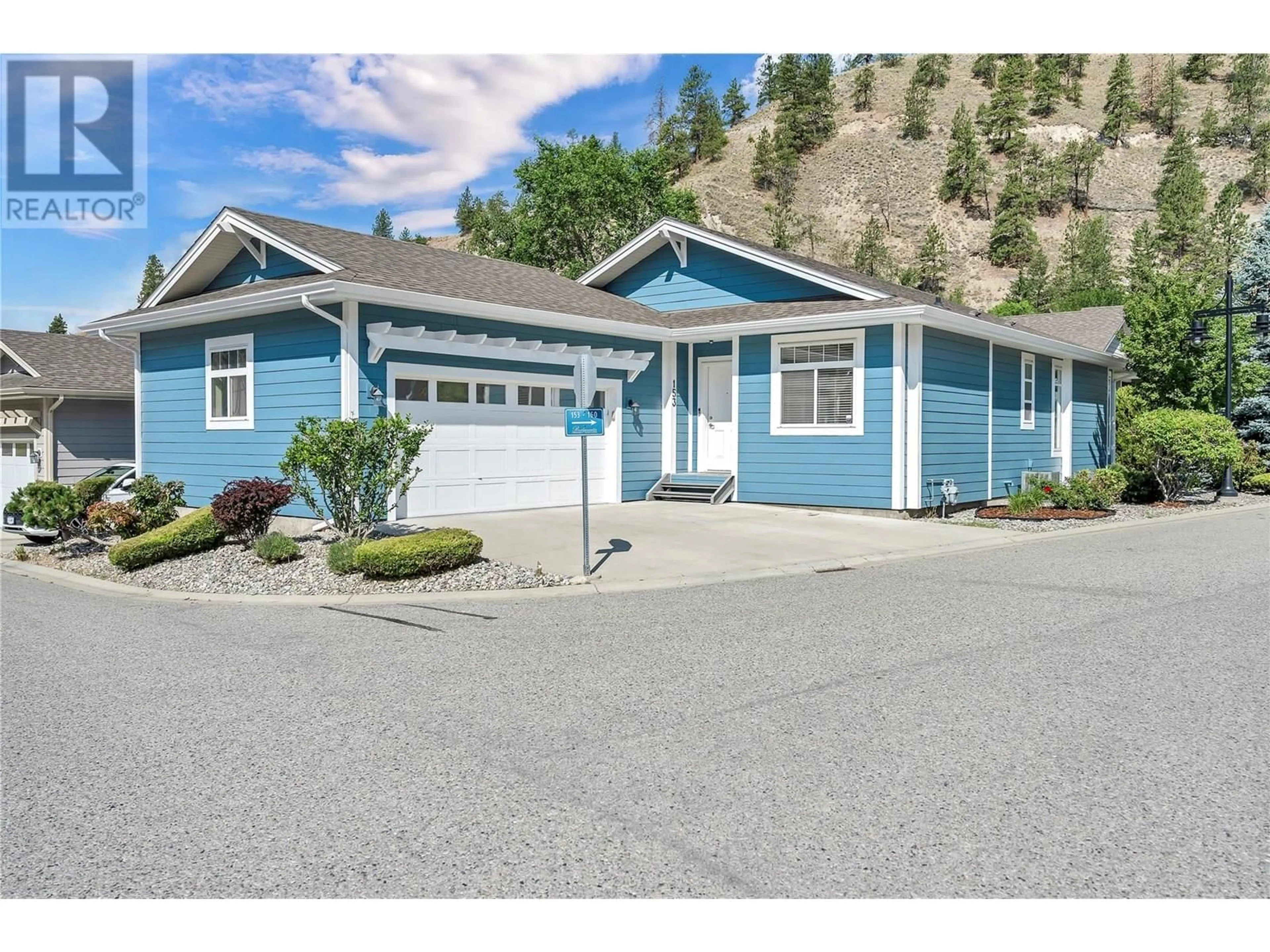 Home with vinyl exterior material, street for 153 - 1675 PENTICTON AVENUE, Penticton British Columbia V2A2N3