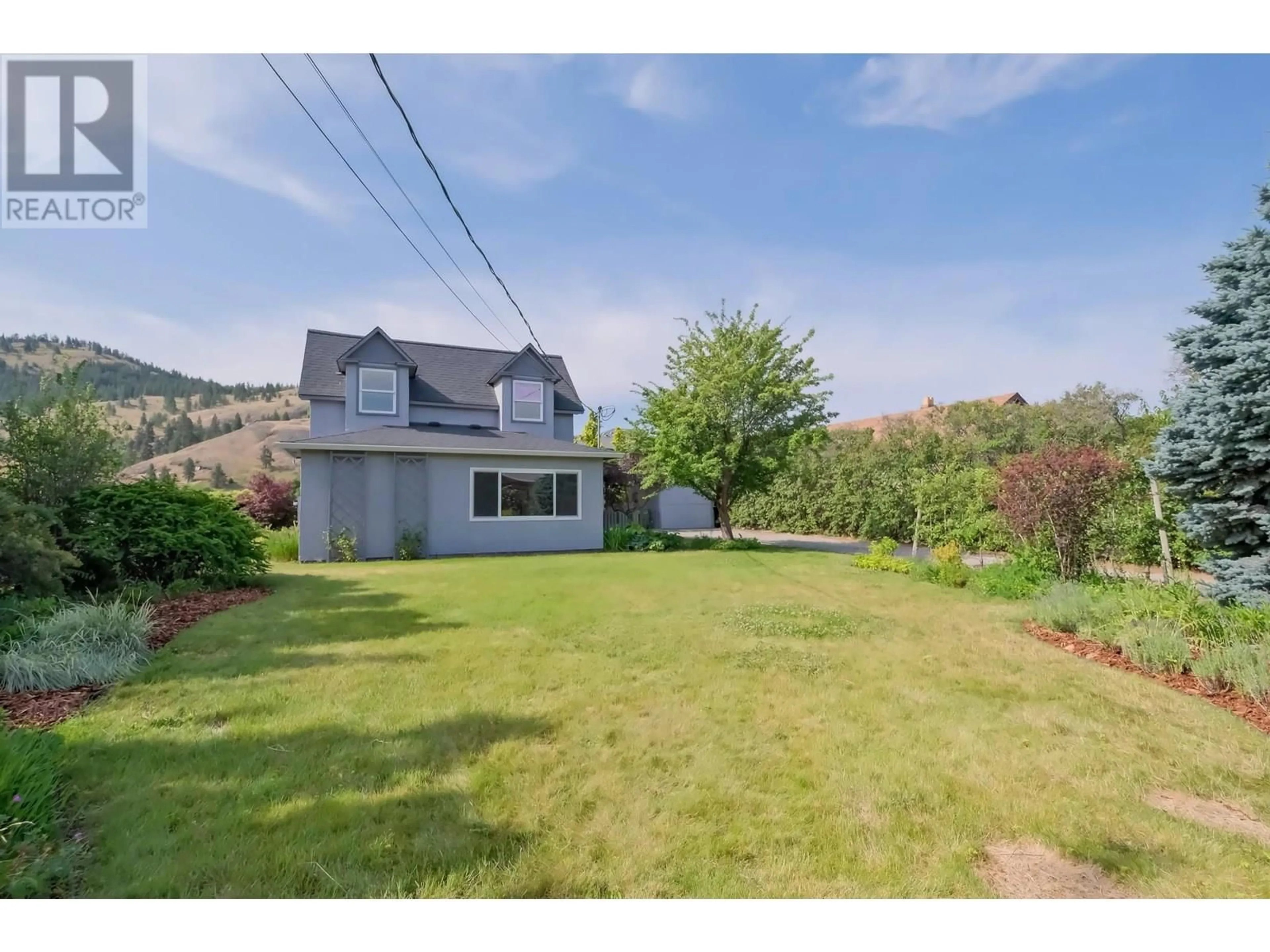 A pic from outside/outdoor area/front of a property/back of a property/a pic from drone, unknown for 9111 JUBILEE ROAD, Summerland British Columbia V0H1Z5