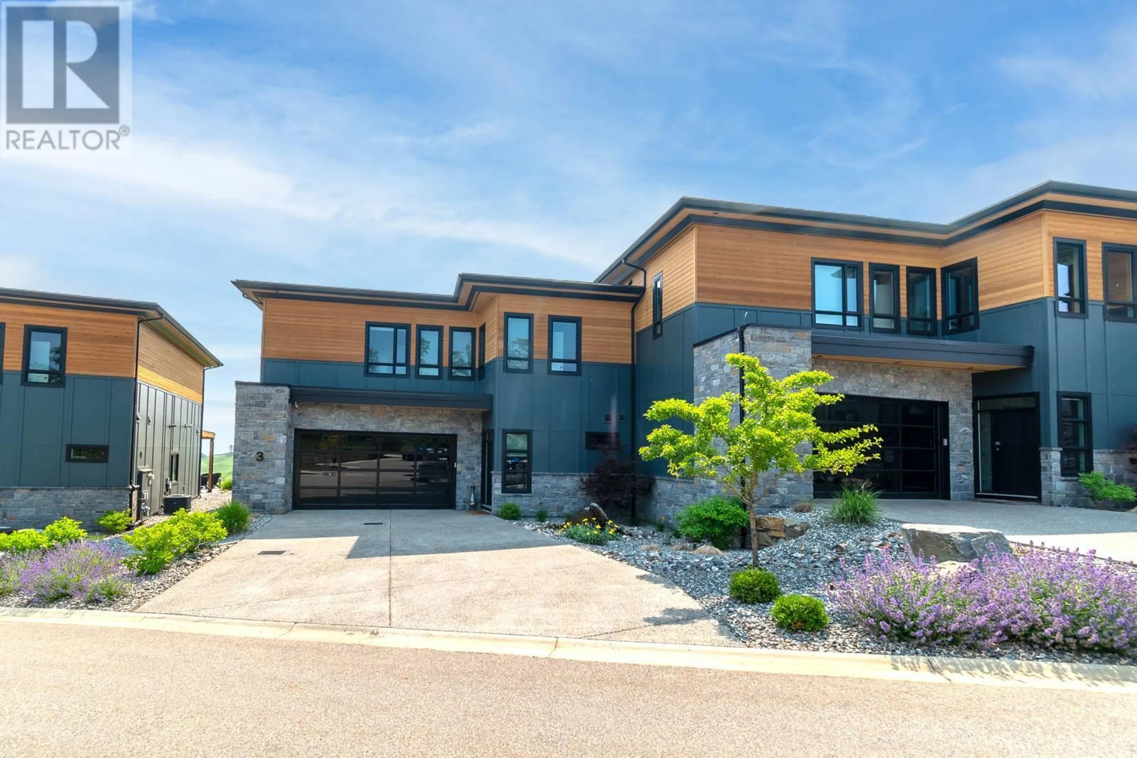 Home with brick exterior material, street for 3 - 175 PREDATOR RIDGE DRIVE, Vernon British Columbia V1H1Y8