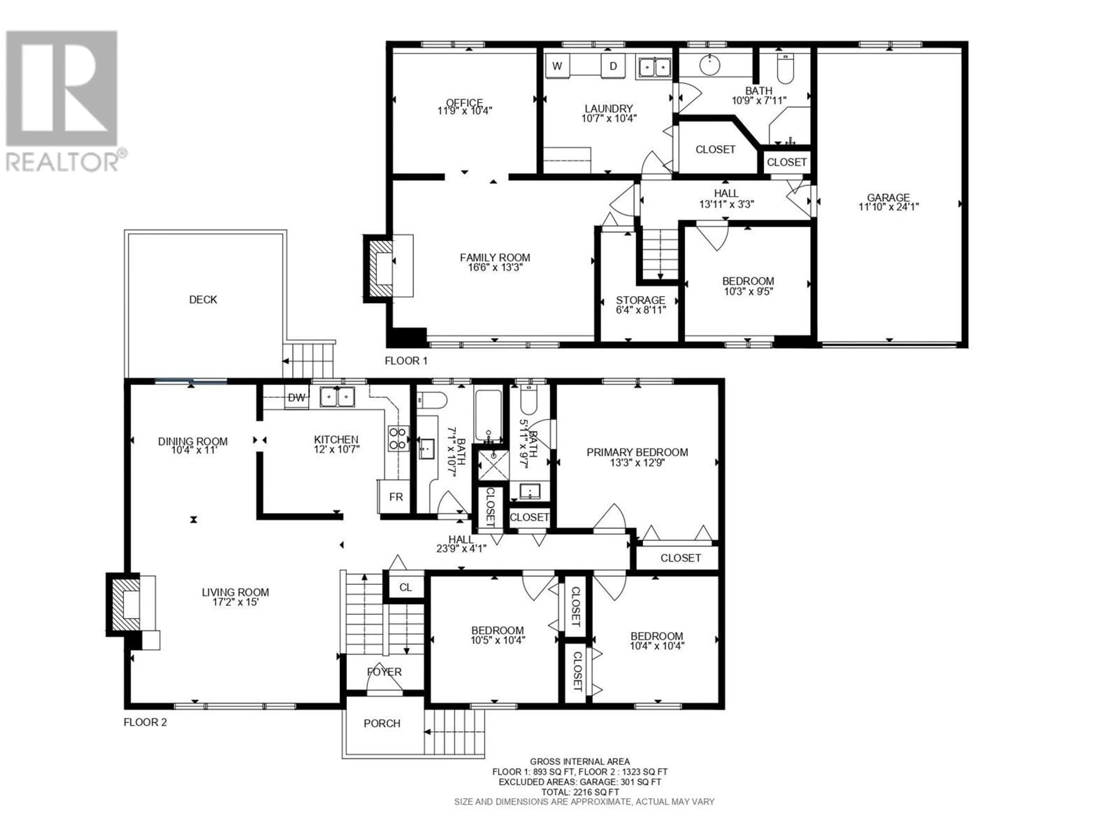 Floor plan for 633 FLEMING DRIVE, Kamloops British Columbia V1S1A2